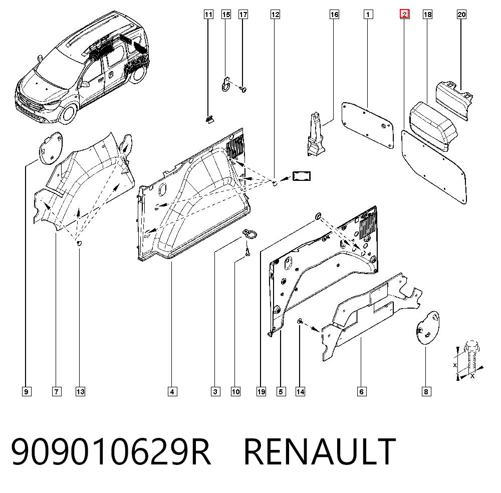 909010629R Renault (RVI)