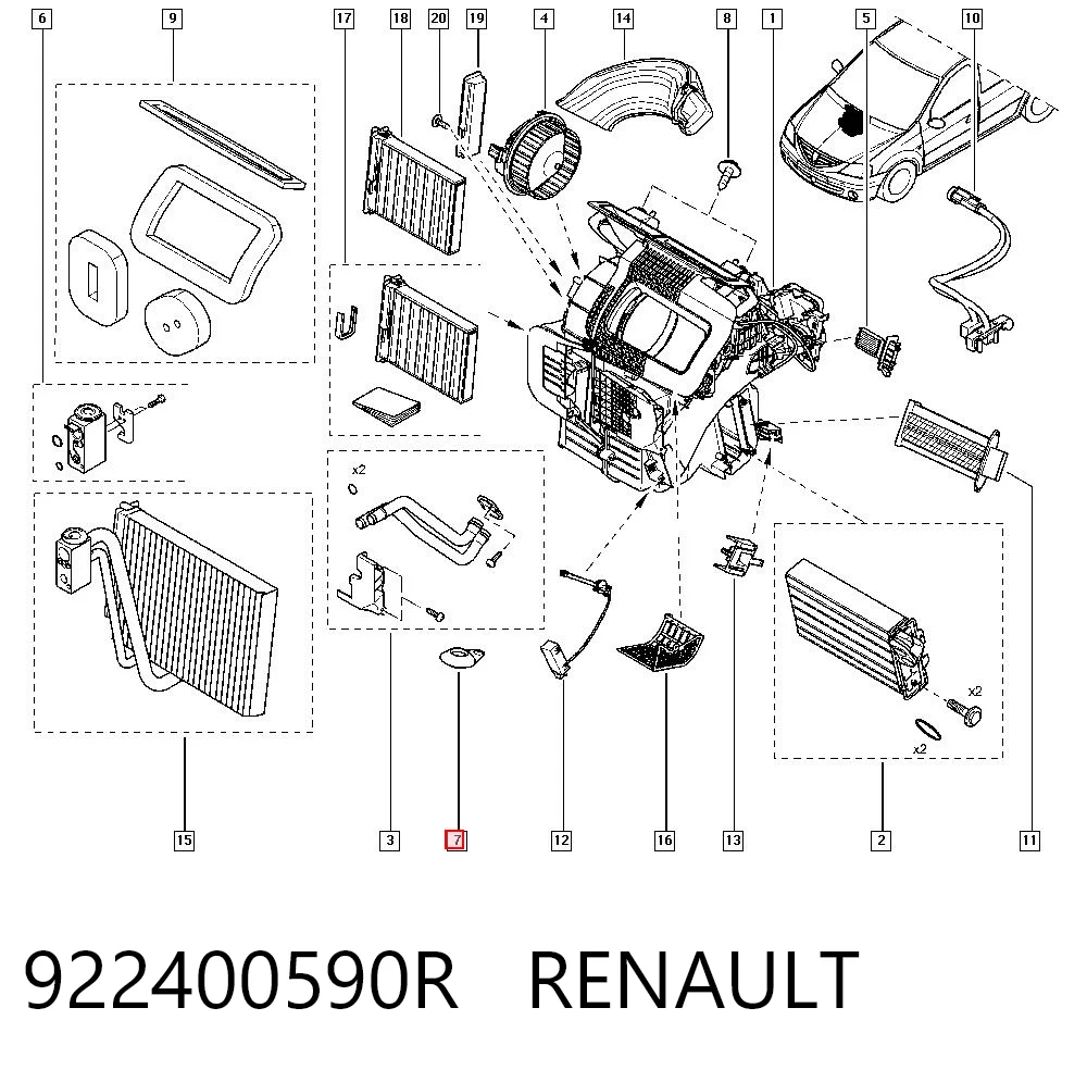 922400590R Renault (RVI)