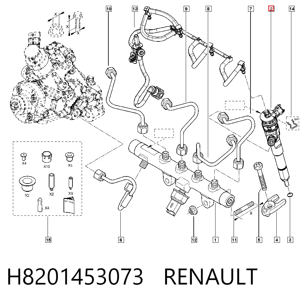 Купити 445110652 Bosch Форсунка дизельна в зборі, розпилювач + тримач