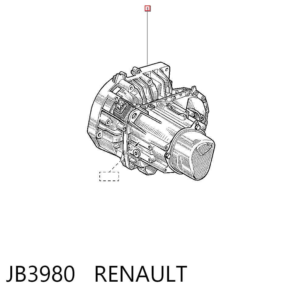 Купити Коробка передач Renault Clio SYMBOL LB0, LB1, LB2
