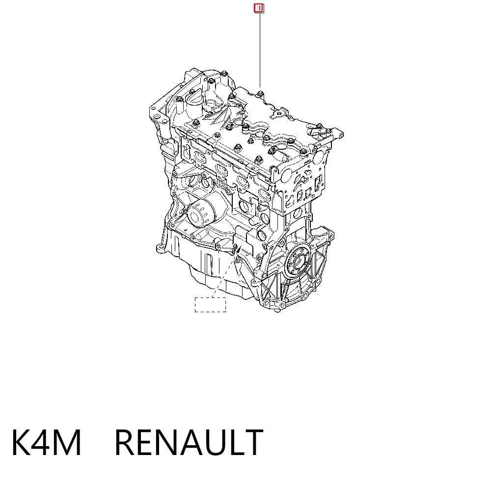 K4M Renault (RVI) Мотор в зборі