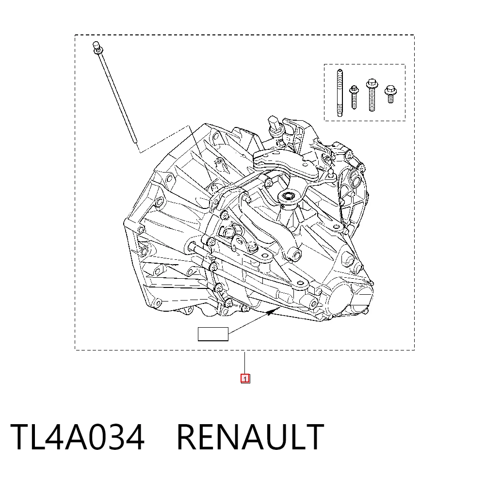 КПП в зборі Renault Scenic GRAND II