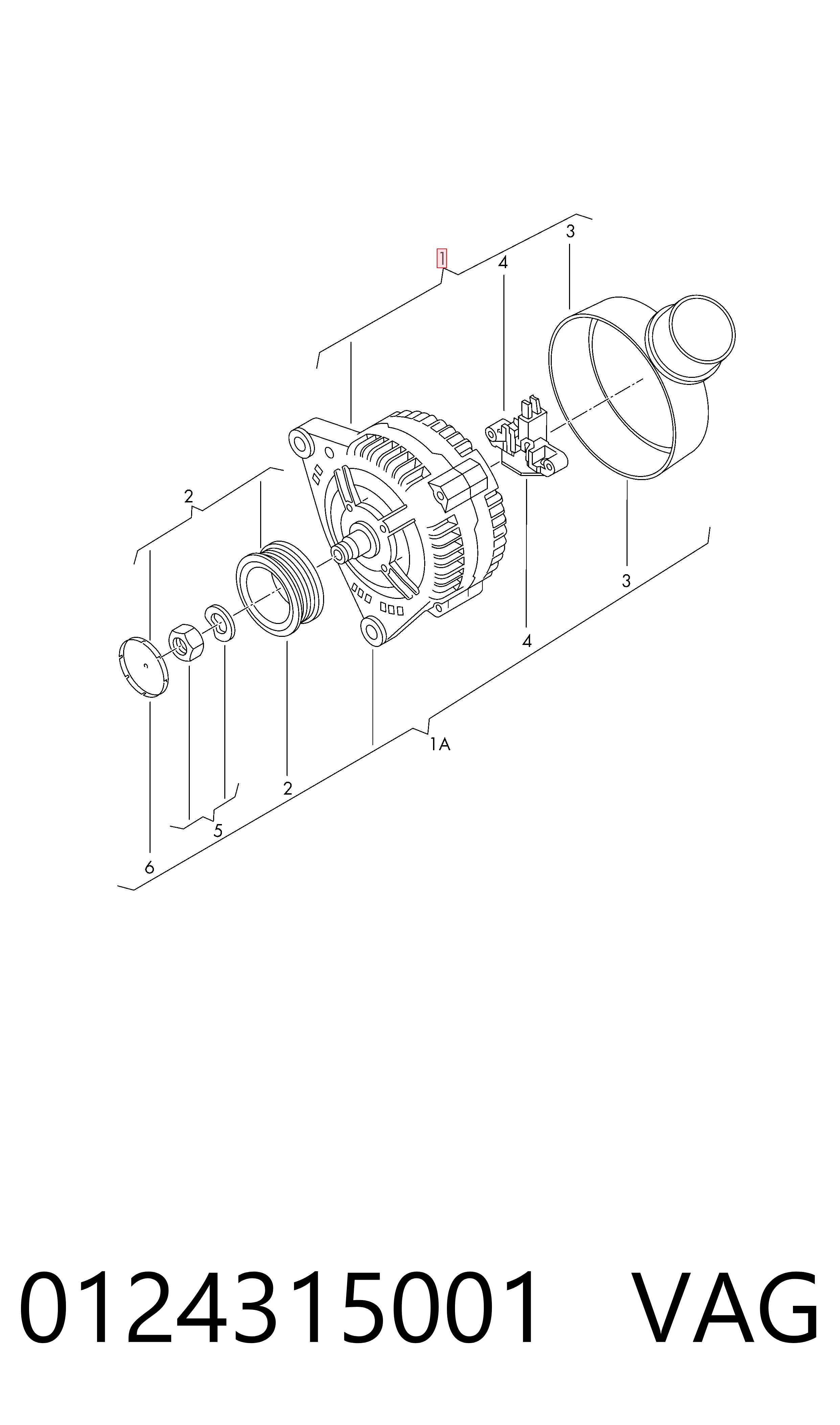 Генератор Peugeot/Citroen 1609388680 ціна, від 63.34 USD