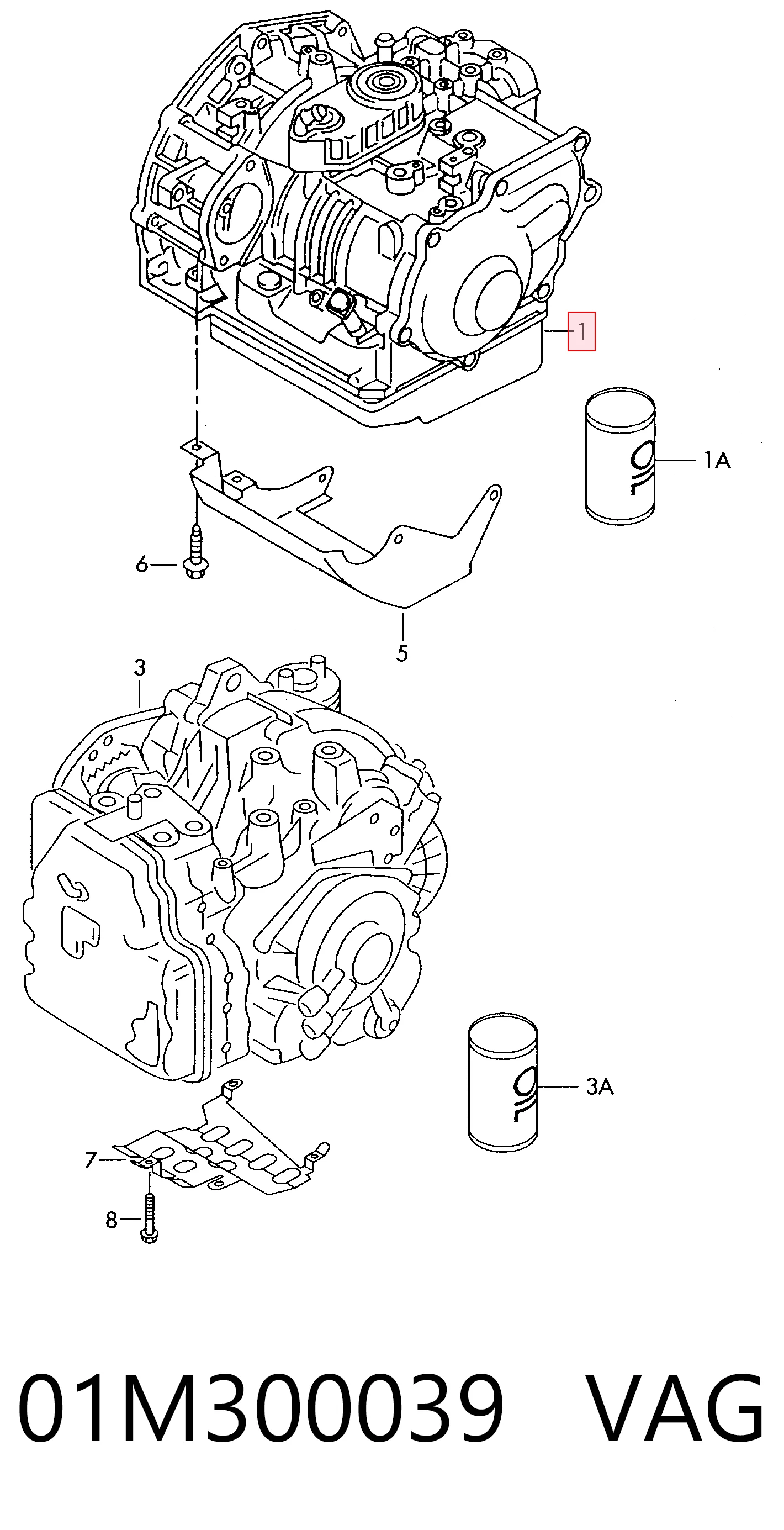 01M300039 VAG