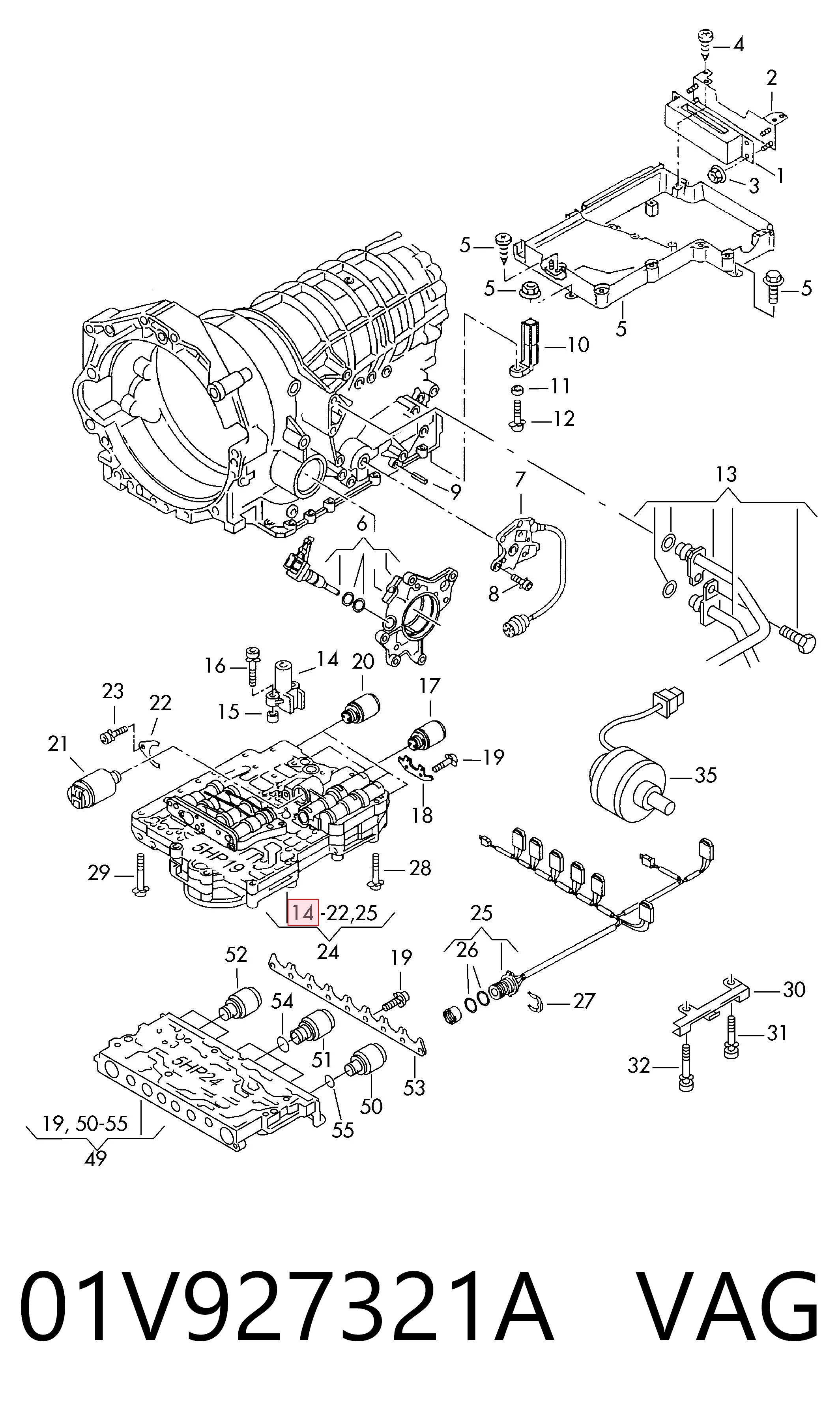 501311086 ZF Parts Датчик швидкості спідометра