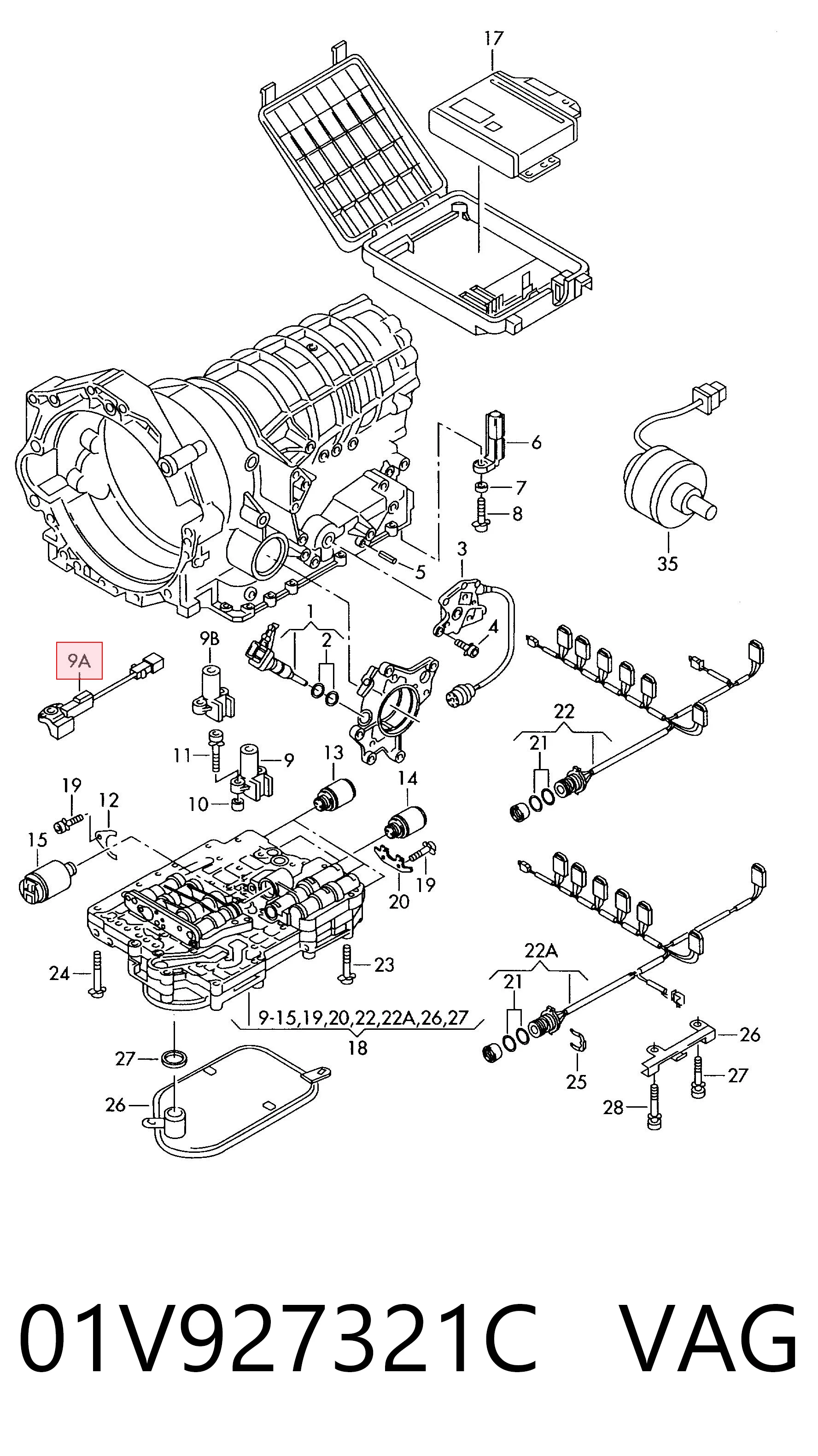 501210596 ZF Parts Датчик швидкості спідометра