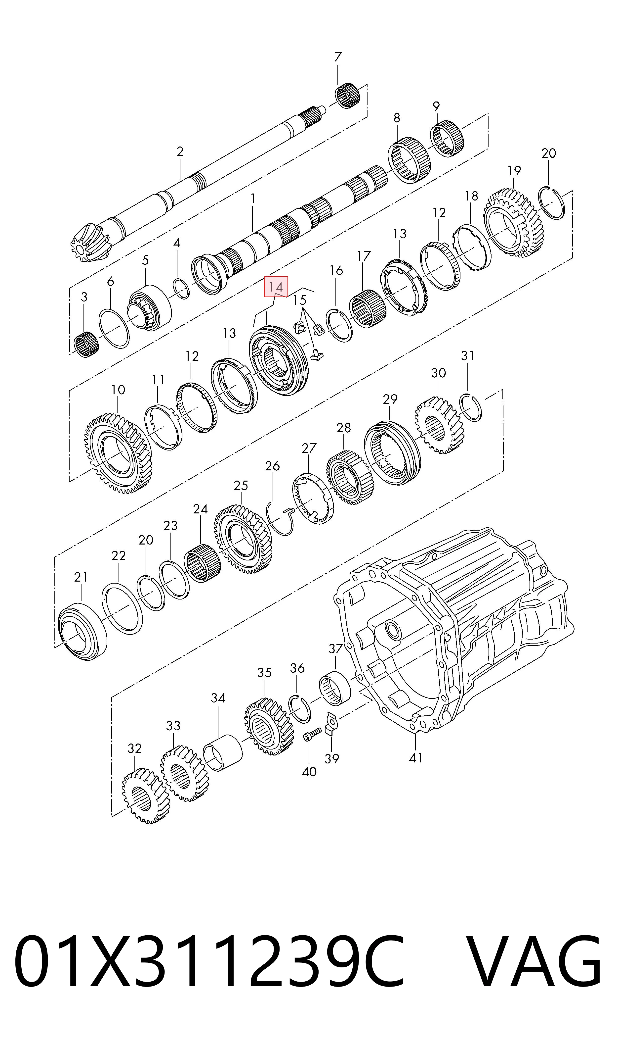 01X311239C VAG