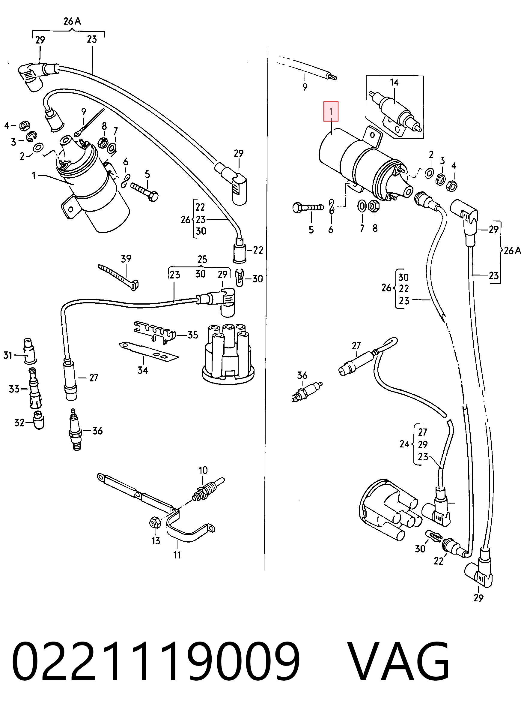 Купити U1065 NGK Котушка запалювання