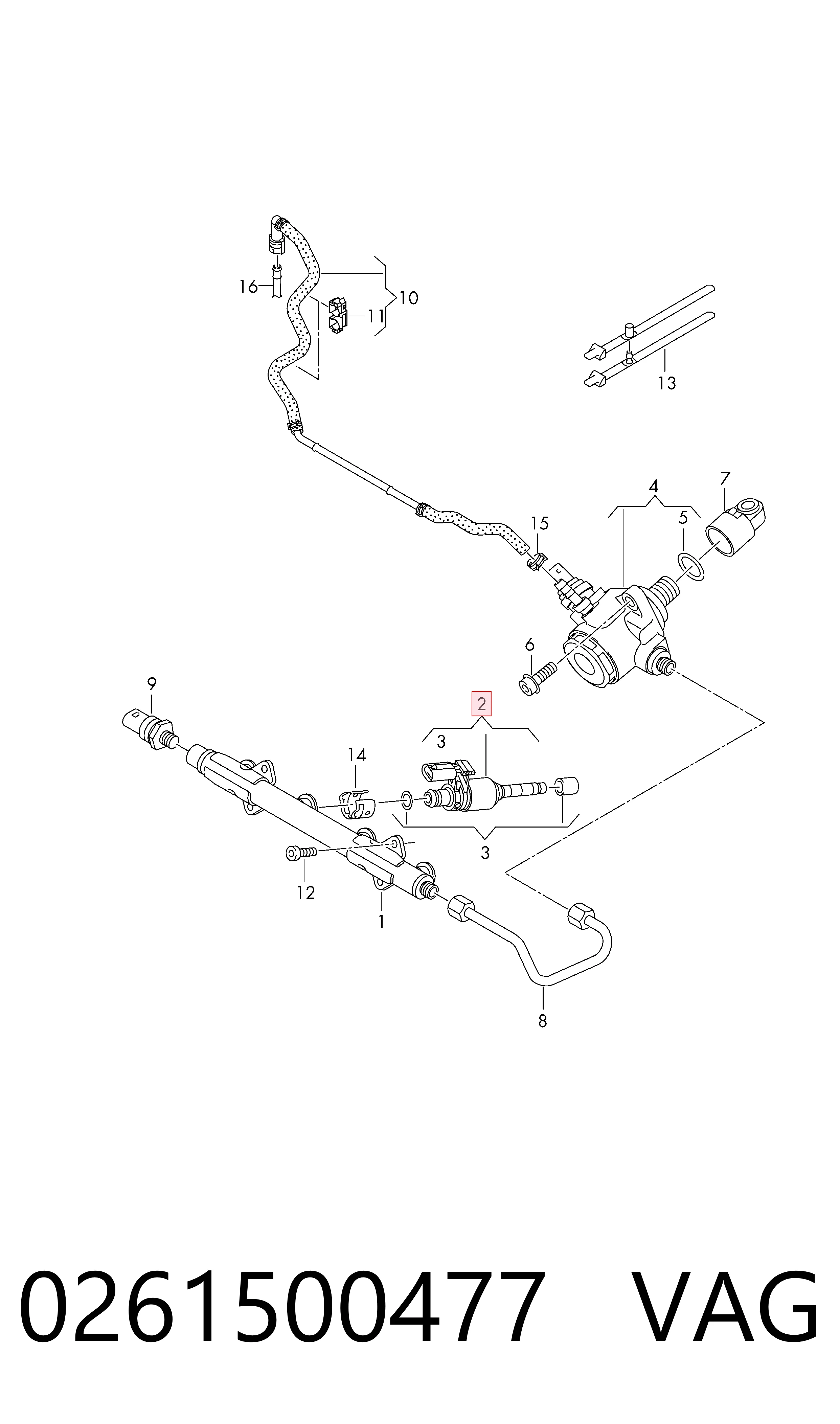 Купити Паливні форсунки Volkswagen Polo V RUS 602, 604, 612, 614