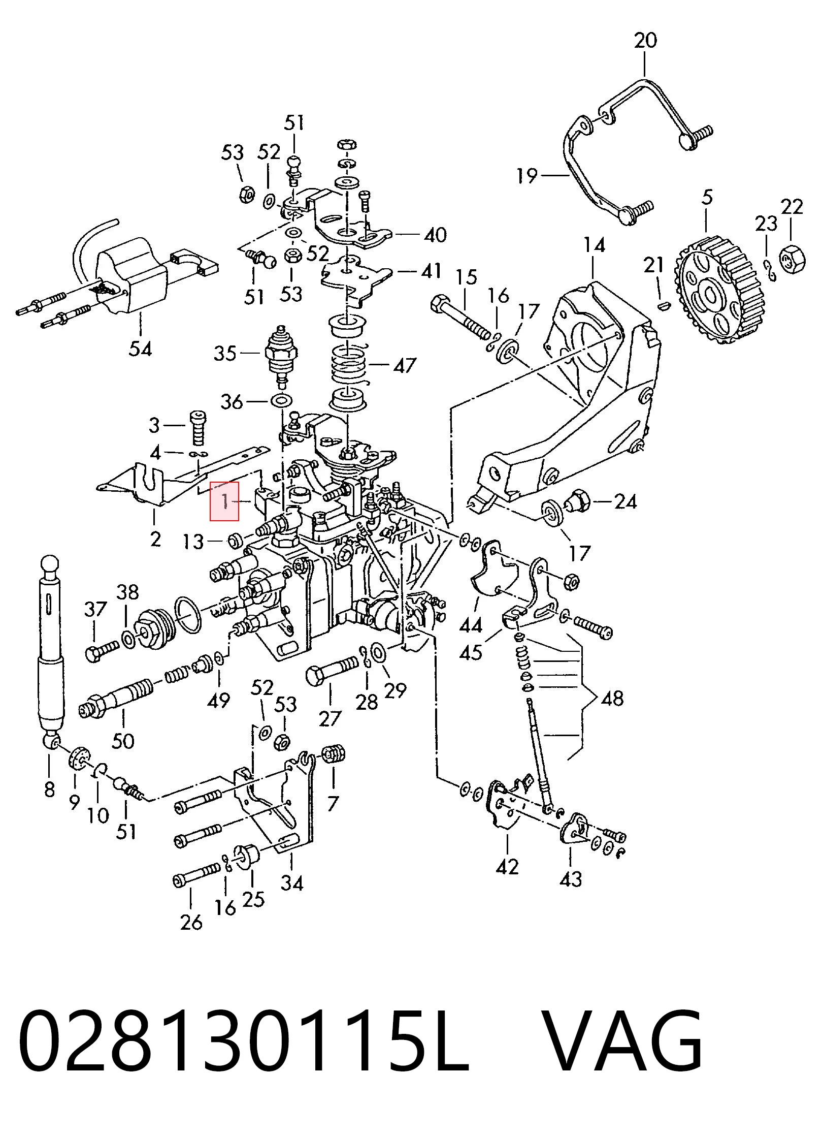 Купити 0460494391 Bosch Насос паливний високого тиску (ПНВТ) - DIESEL