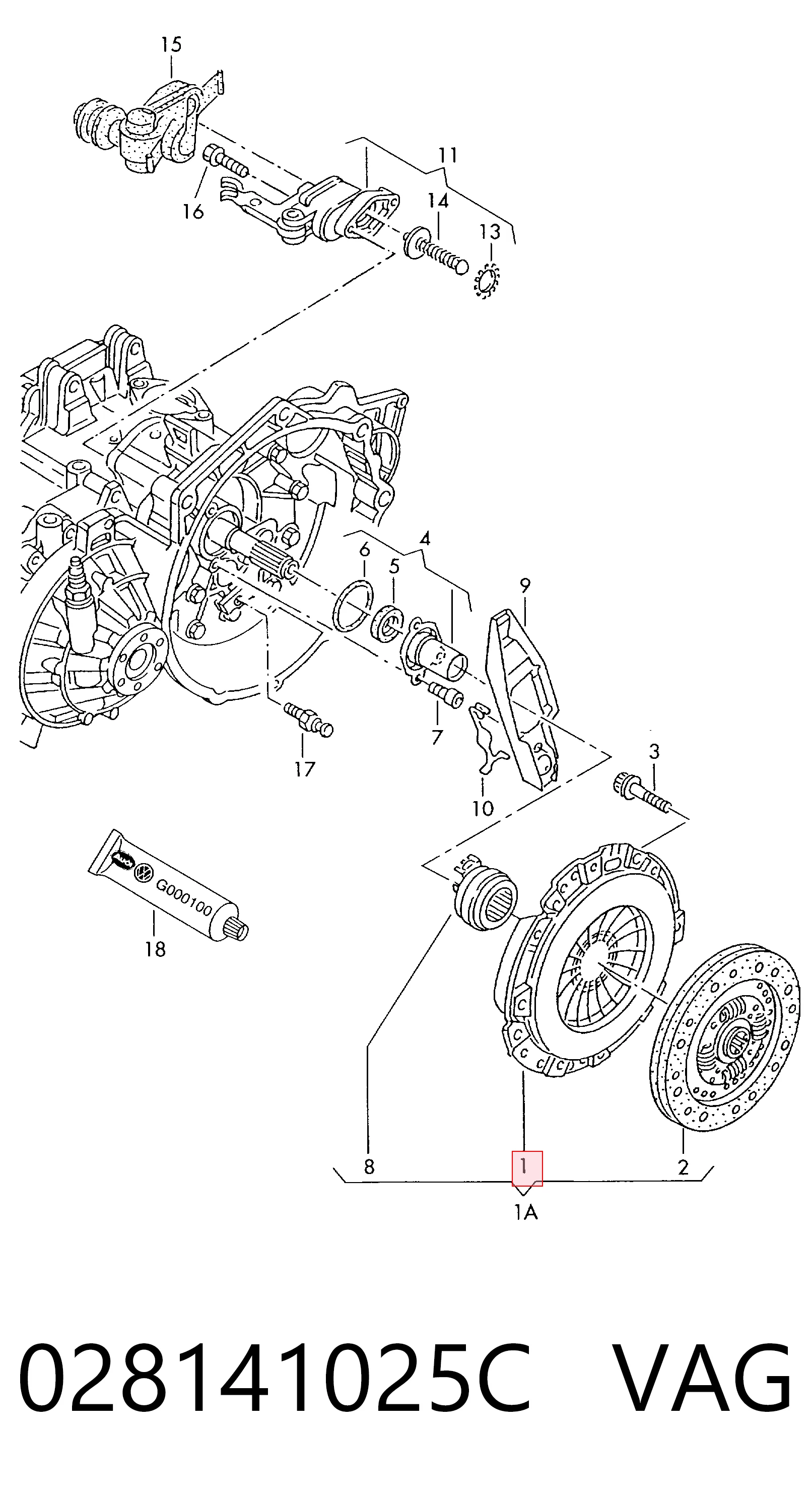 Корзина зчеплення 802458 VALEO