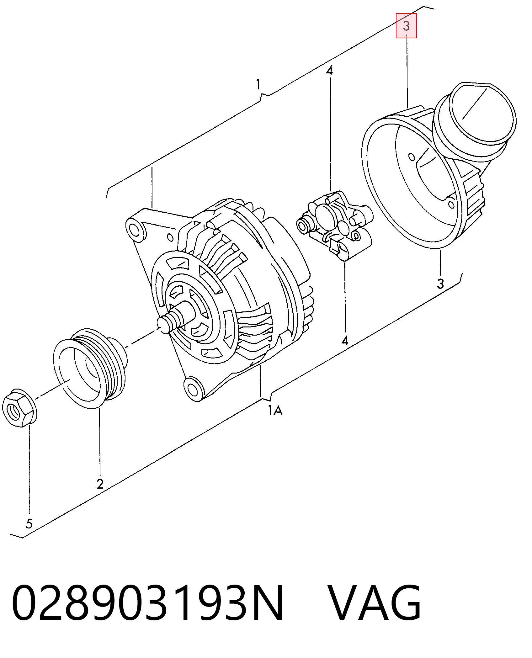 Кришка генератора задня Fendt V836679144 ціна, від 4.53 USD