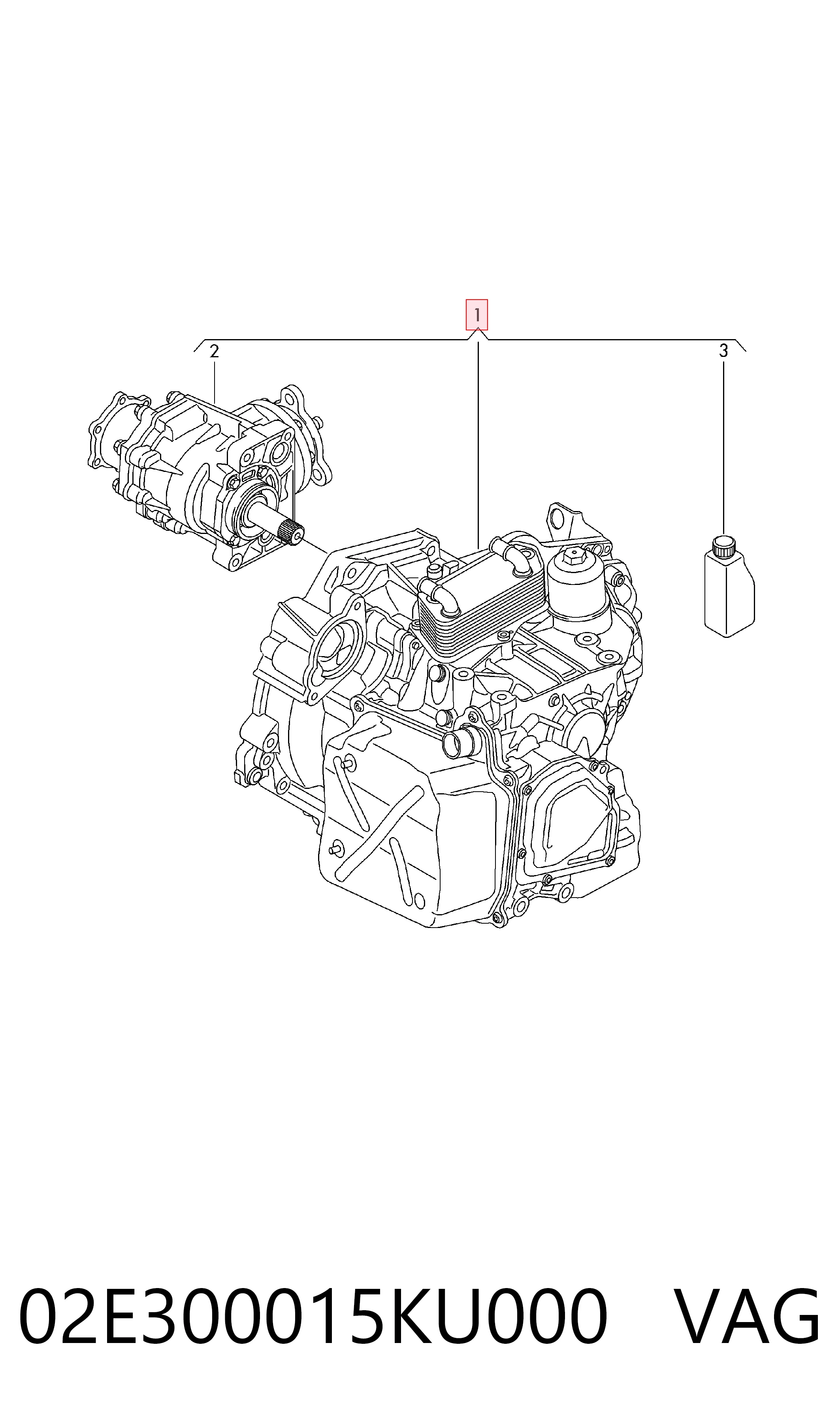 02E300015KU000 VAG