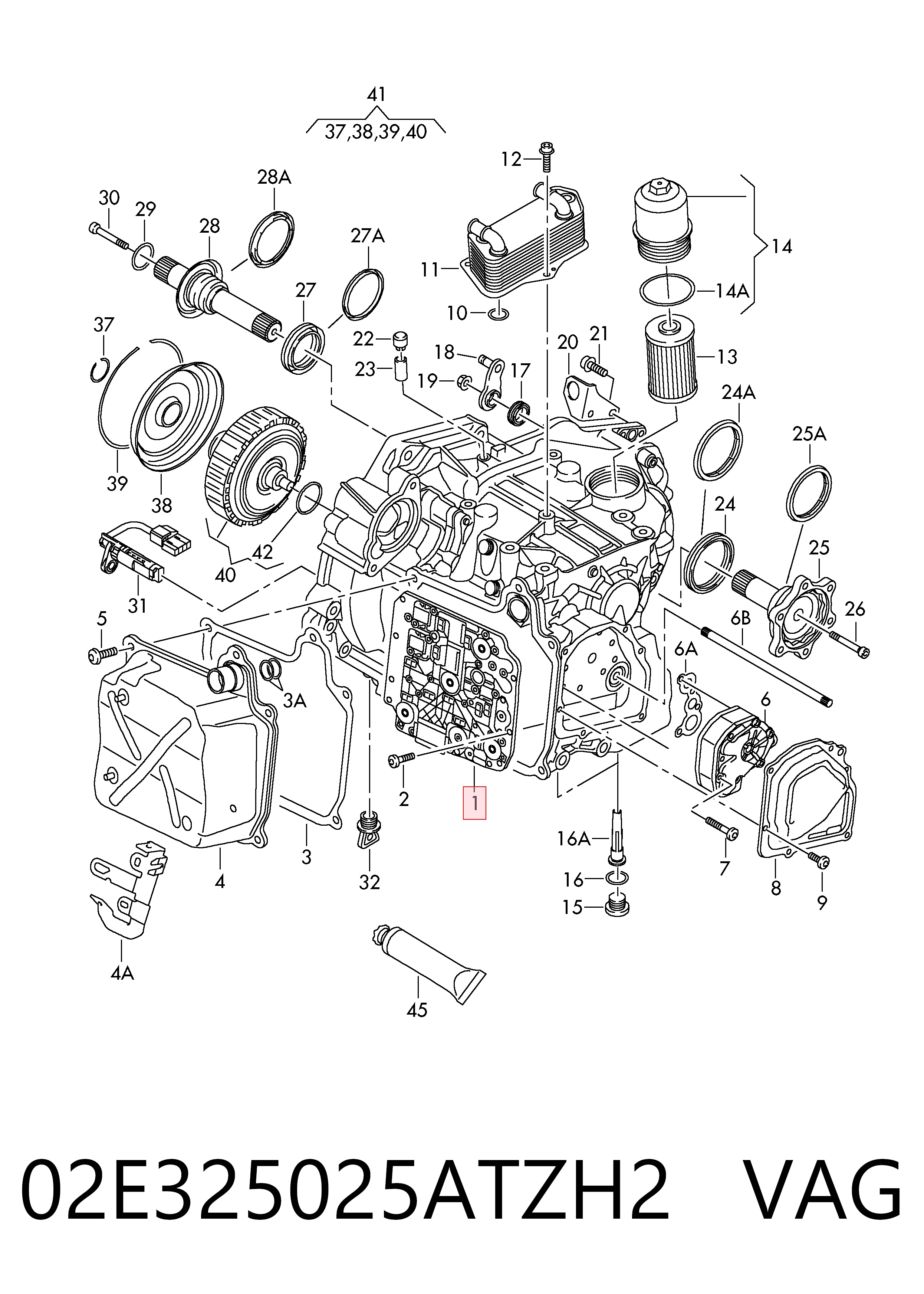 02E325025ATZH2 VAG