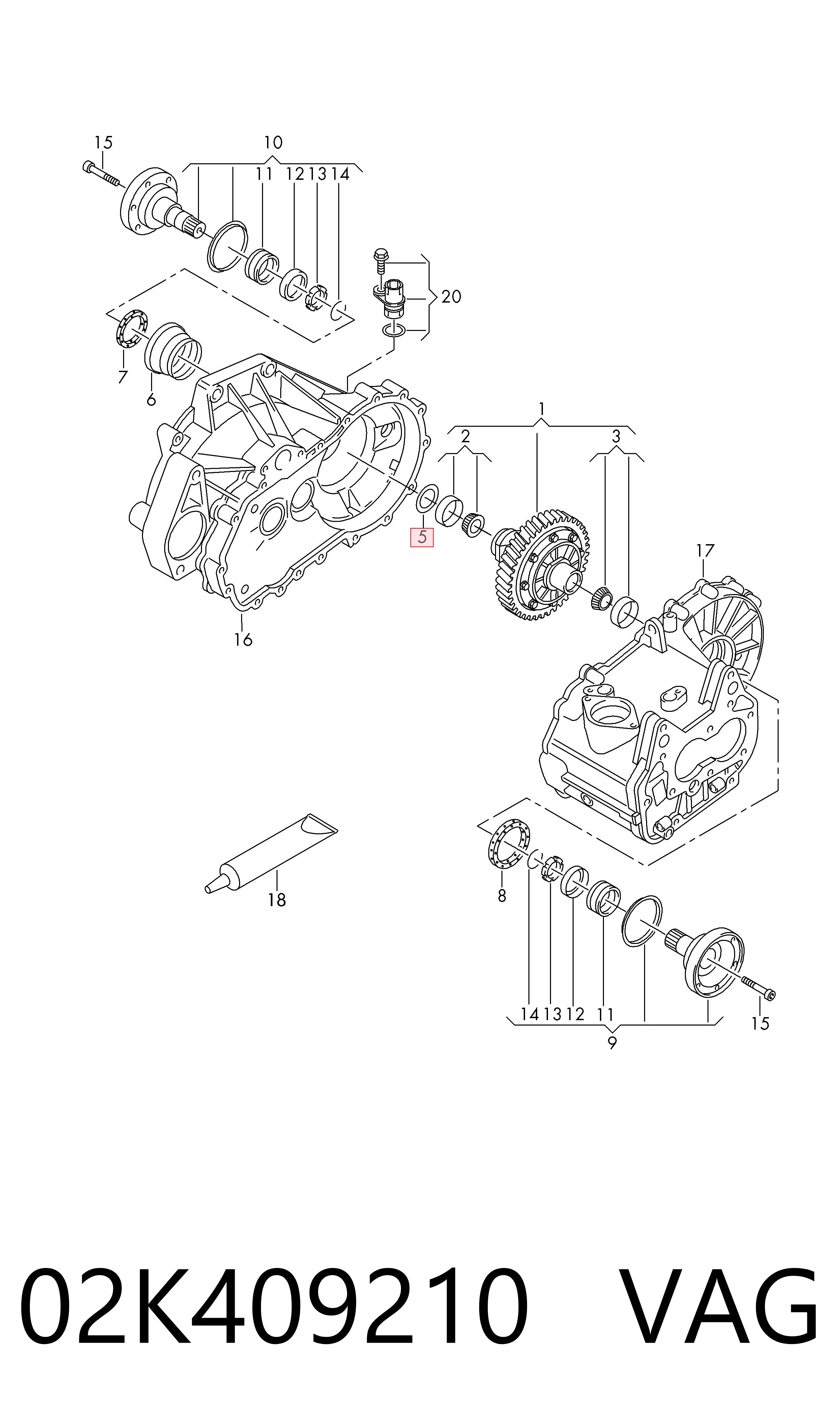 02K409210 VAG 