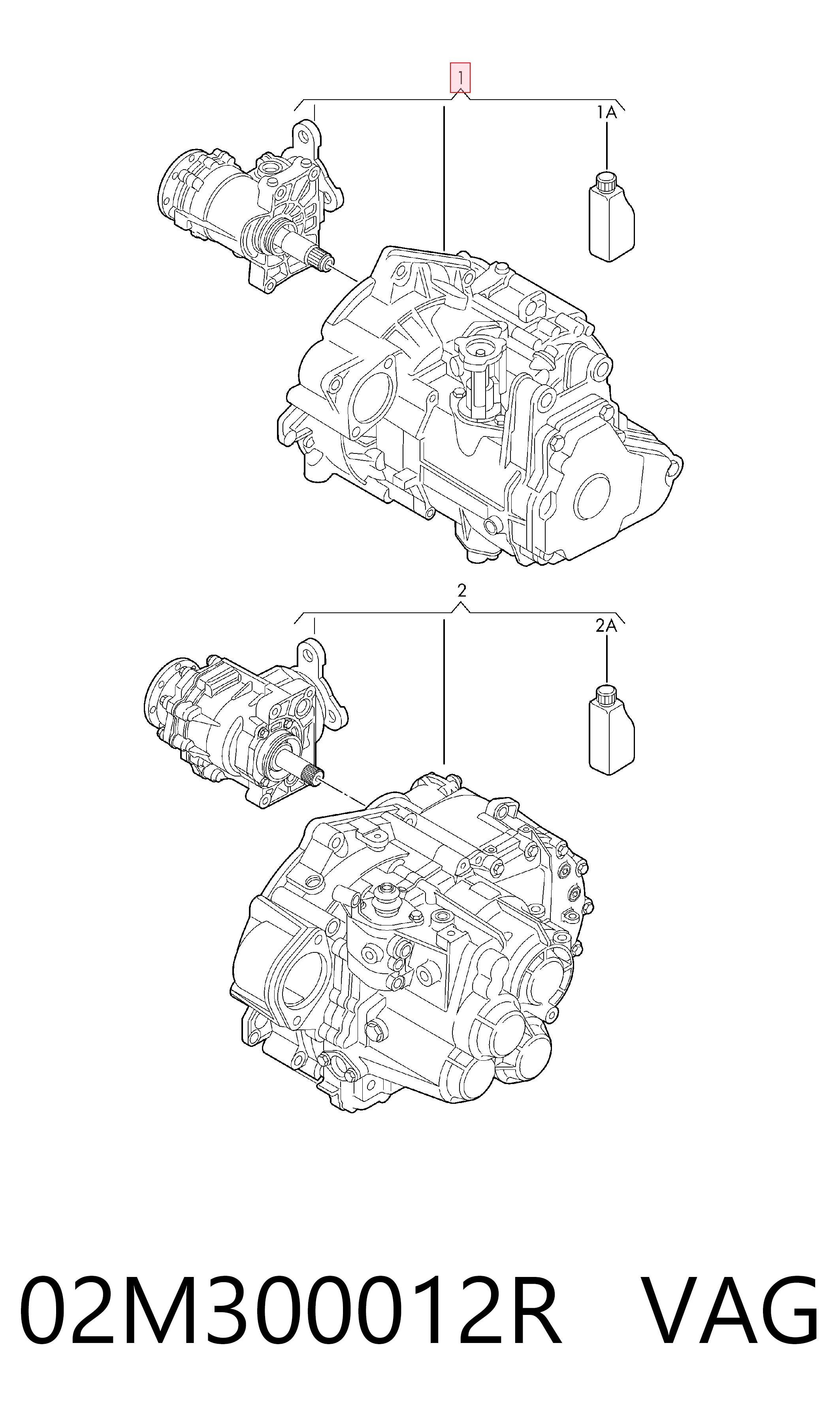 02M300012R VAG МКПП
