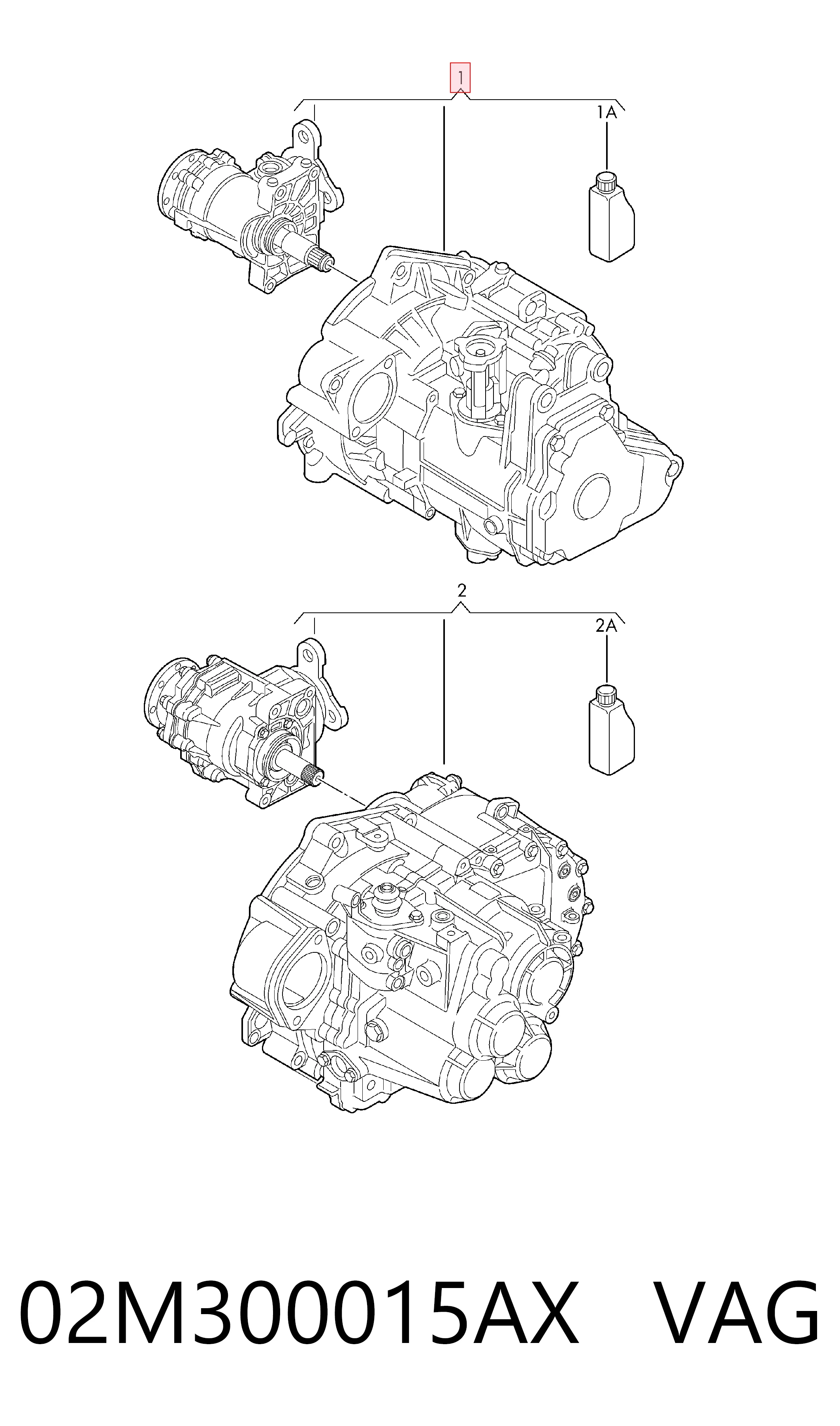 02M300015AX VAG МКПП