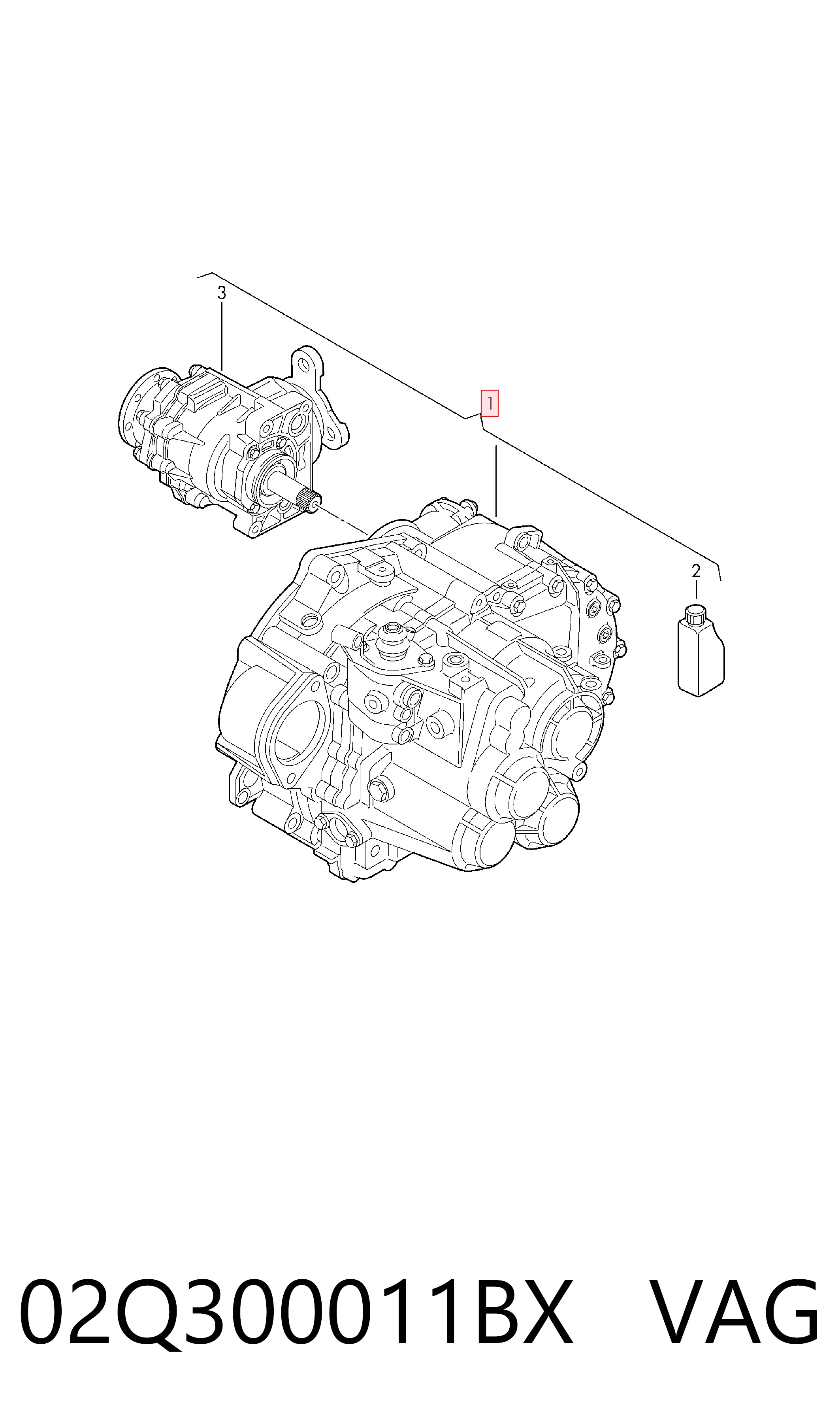 02Q300011BX VAG МКПП