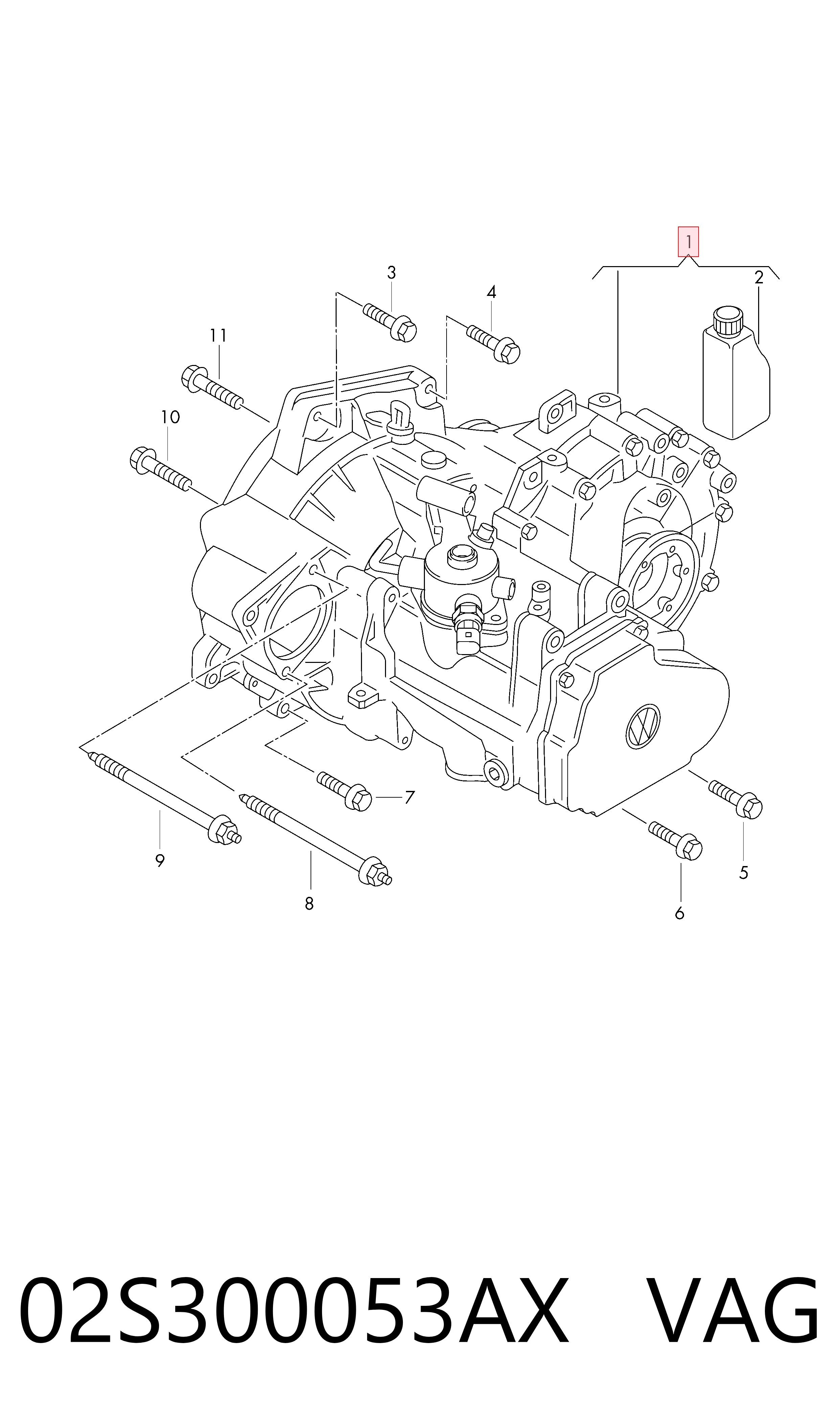 МКПП на Audi A3  8VS, 8VM