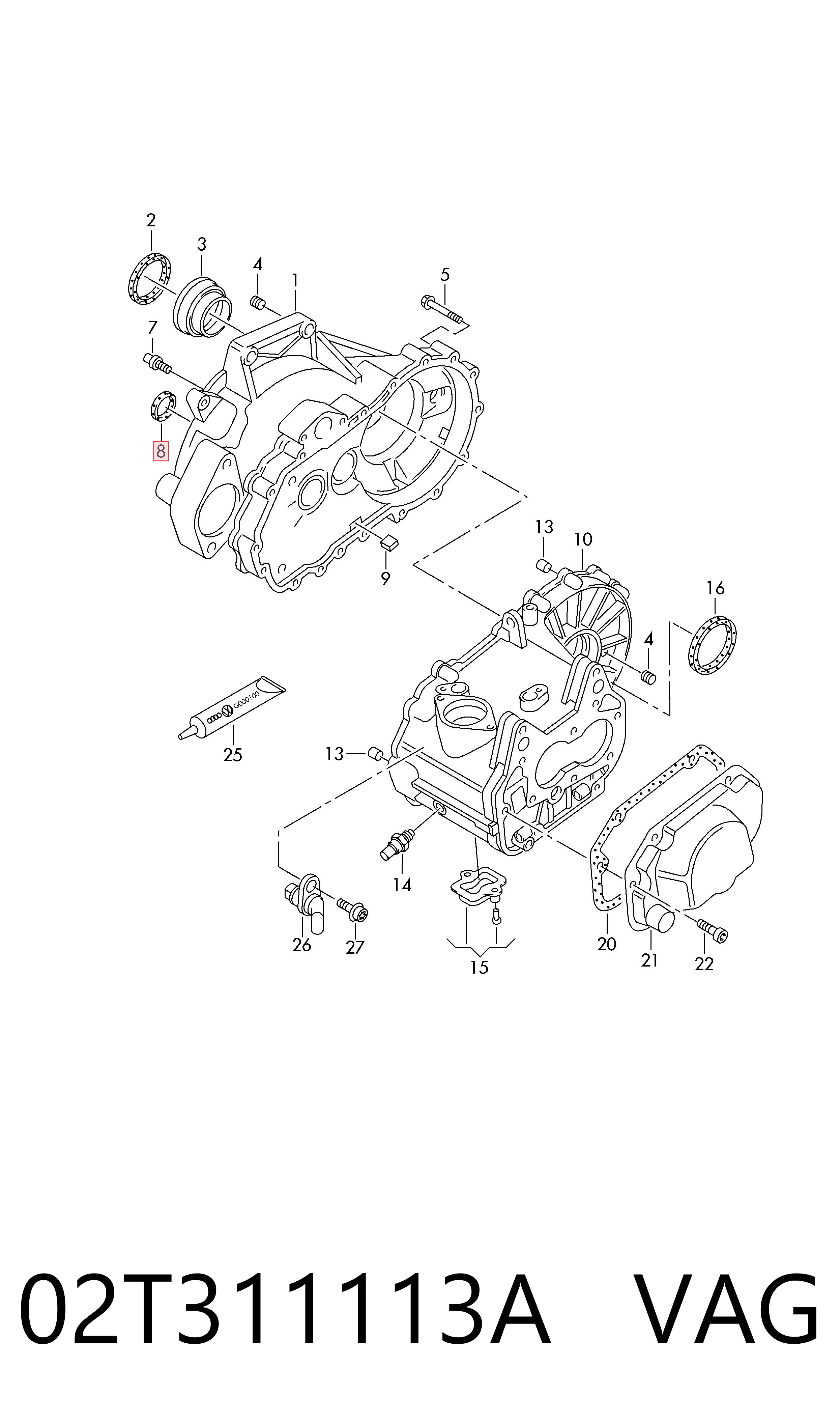 Сальник АКПП/КПП, вхідного/первинного валу Corteco 1026708 ціна, від 3.58 USD