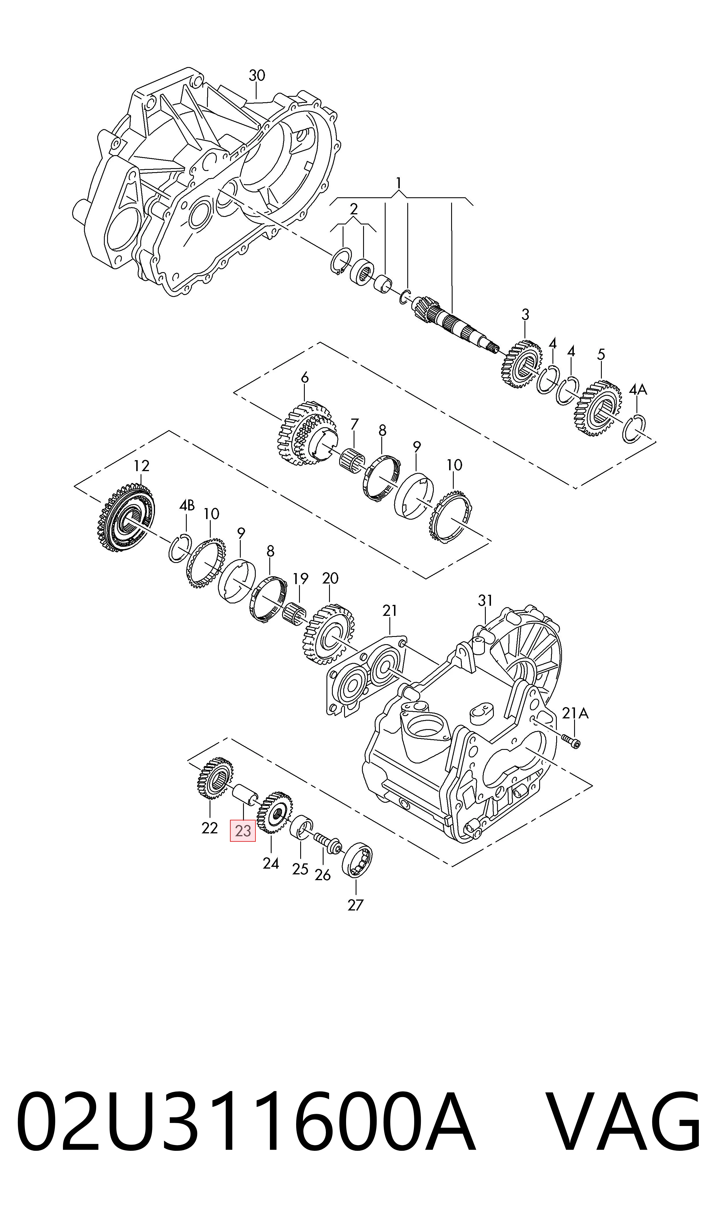 02U311600A VAG 