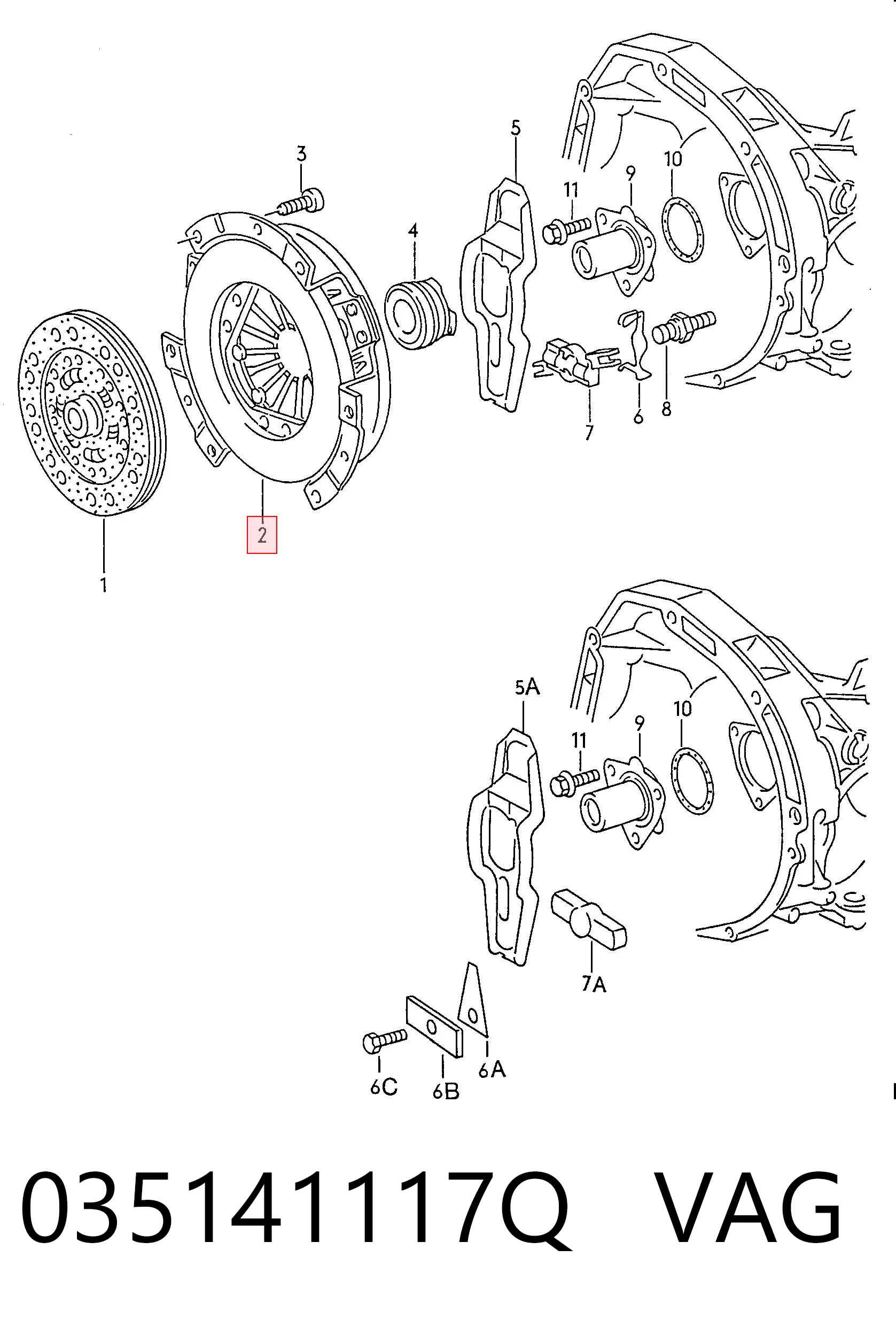 Купити MC7256 Mecarm Корзина зчеплення