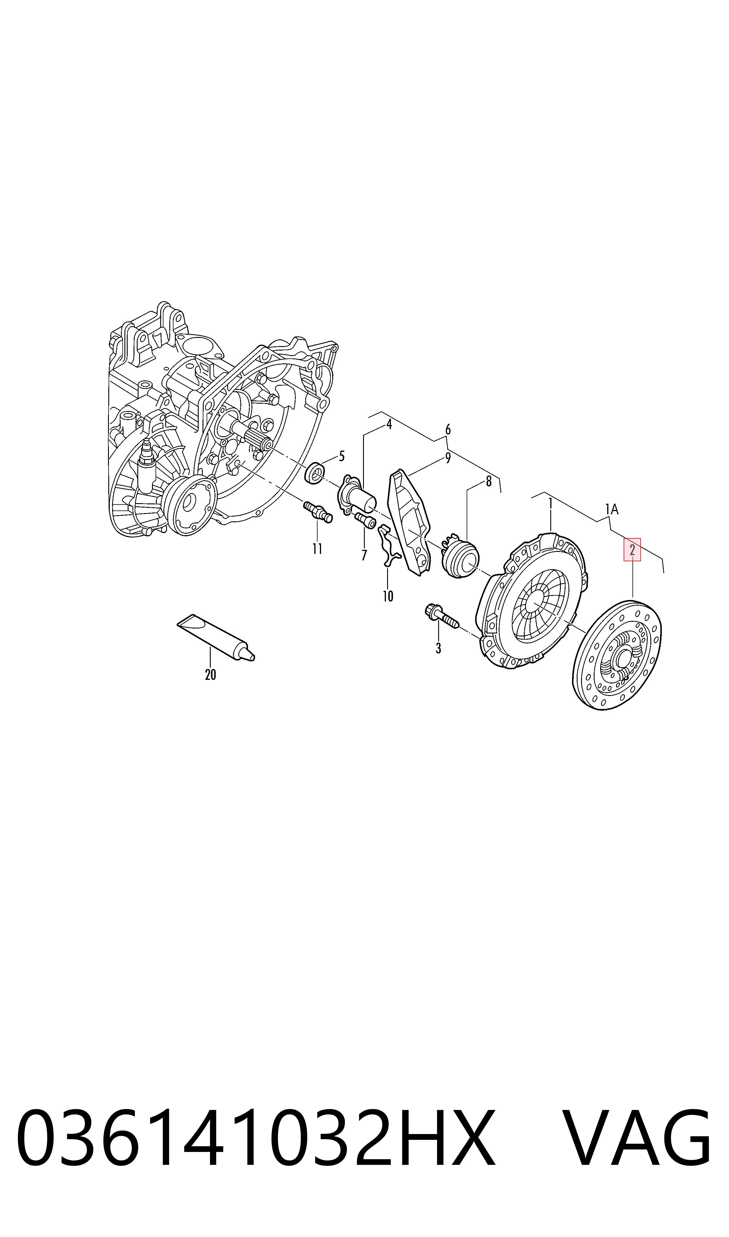 Диск зчеплення VA826326 Polcar