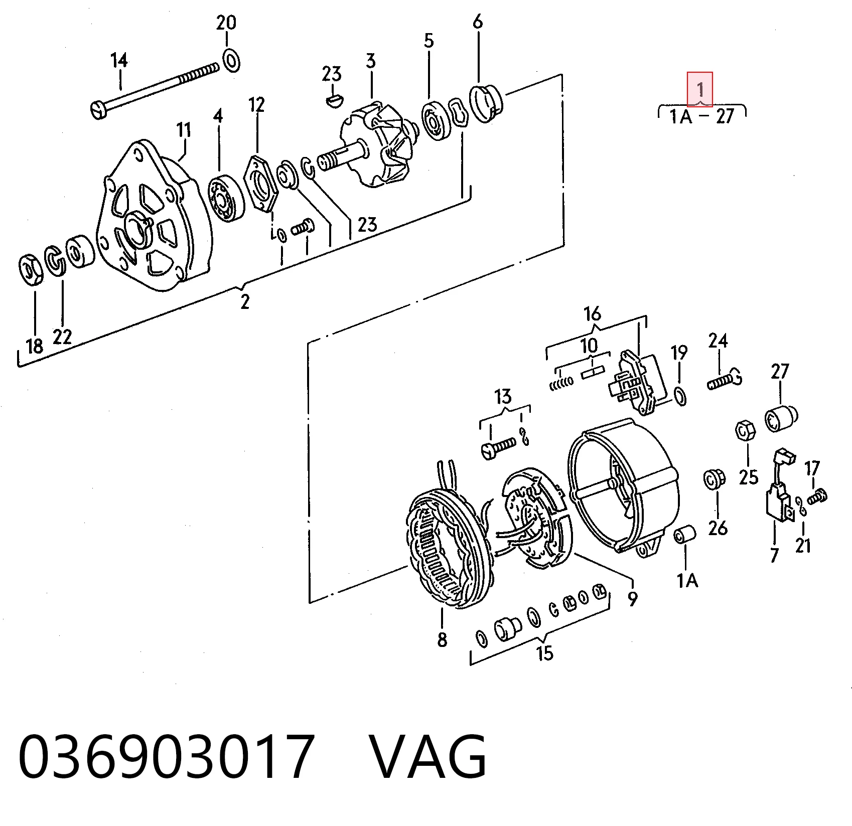 Генератор AS/Auto Storm CA139IR ціна, від 41.61 USD