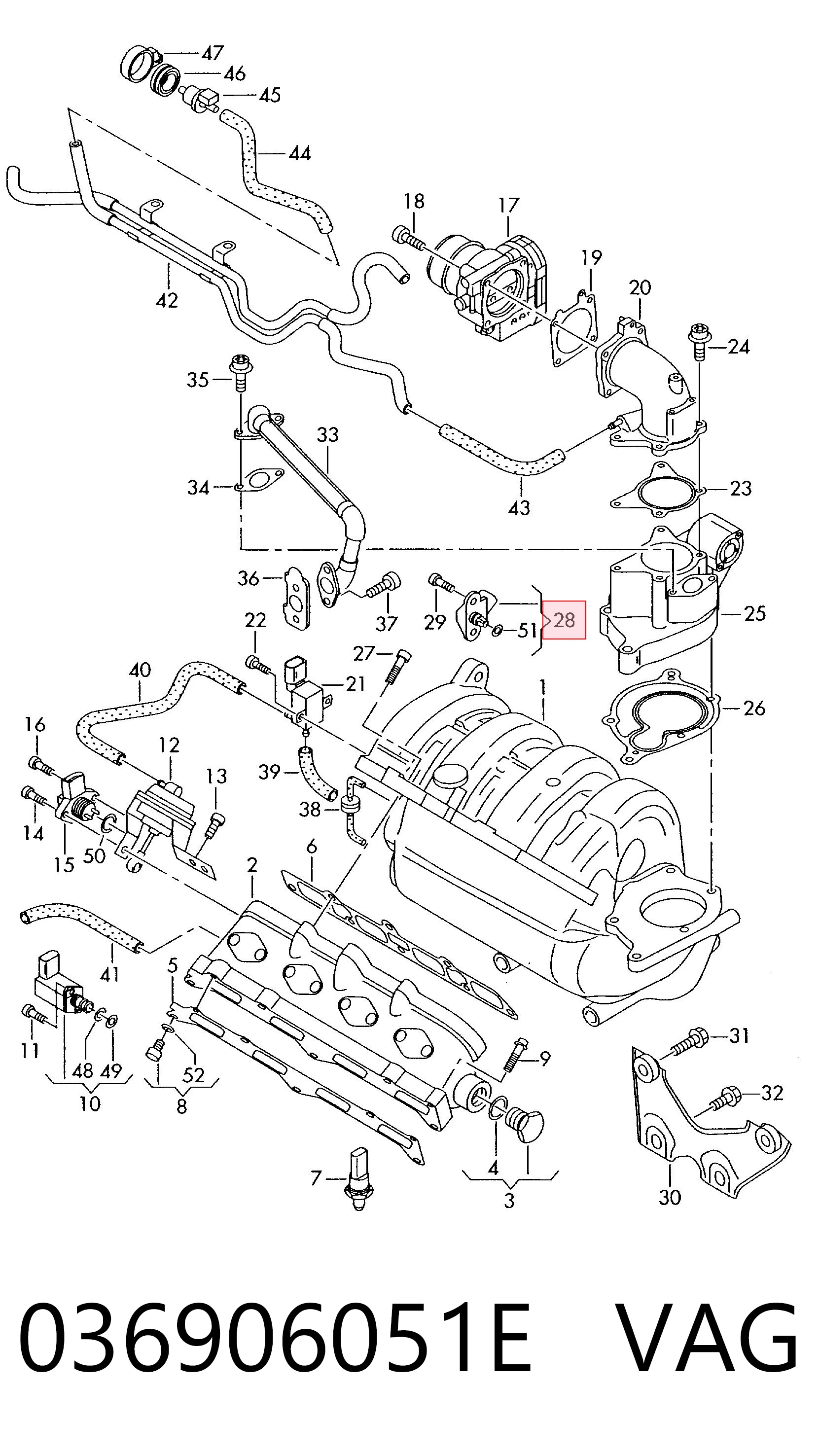 MAP сенсор Seat Toledo III мінівен (5P2) (2004 - 2009) ціна, від 23.99 USD