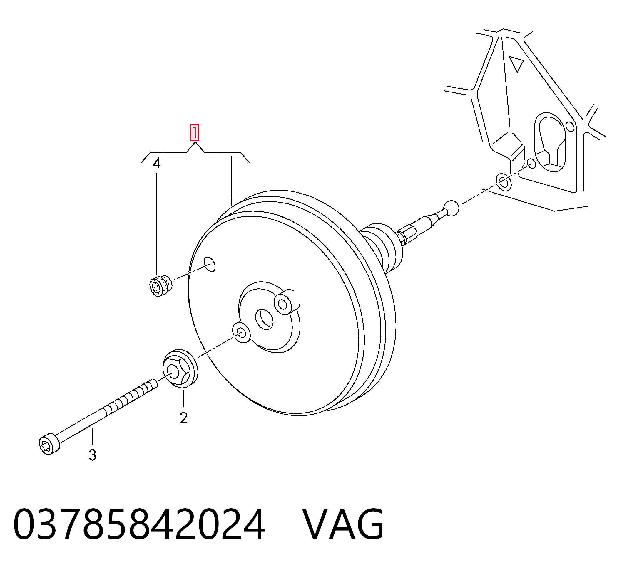 Вакуумника Audi A4 Avant B6 універсал (8E5) (2000 - 2005) ціна, від 306.68 USD
