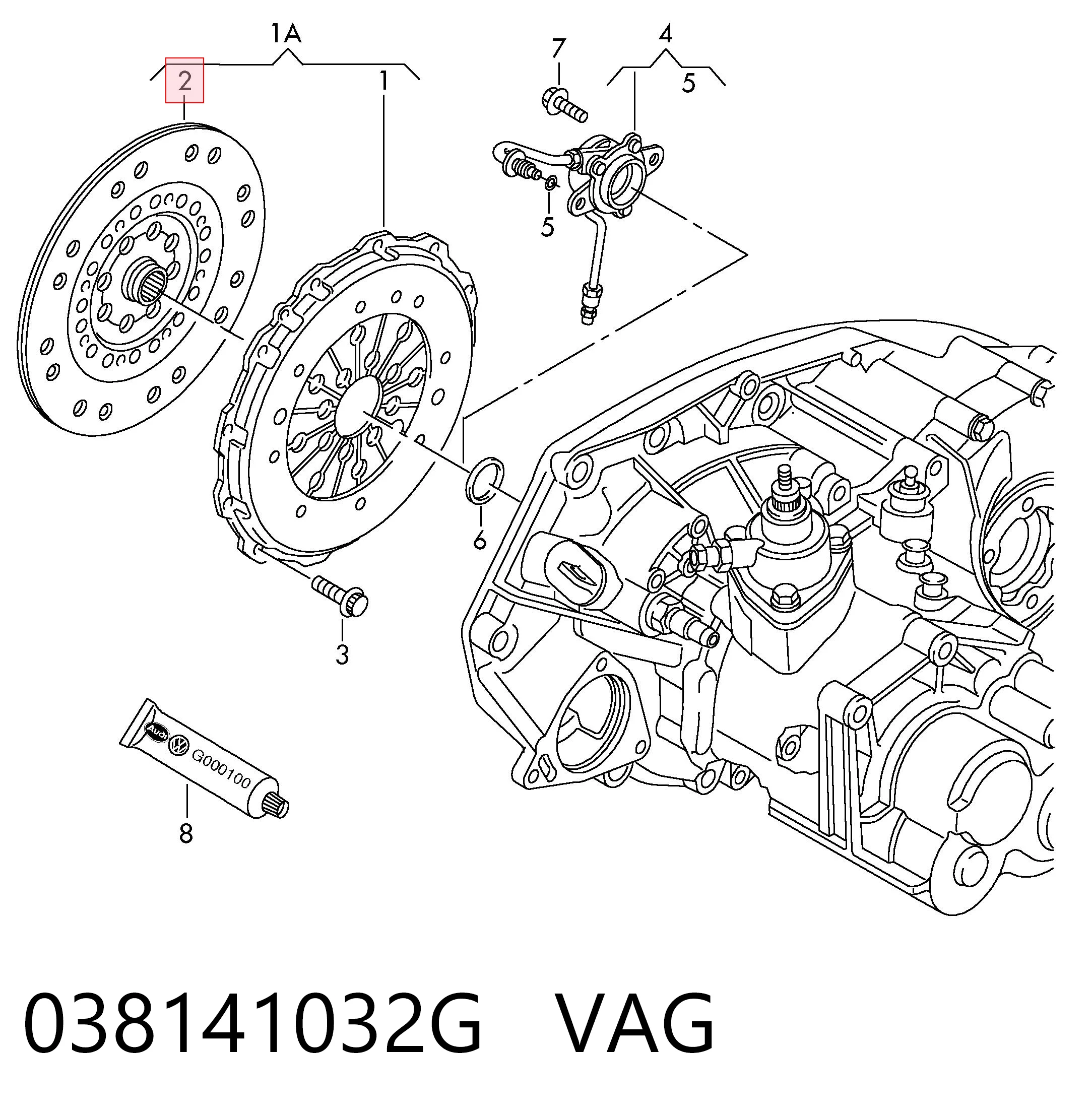 Диск зчеплення ведений Ford Galaxy I VY
