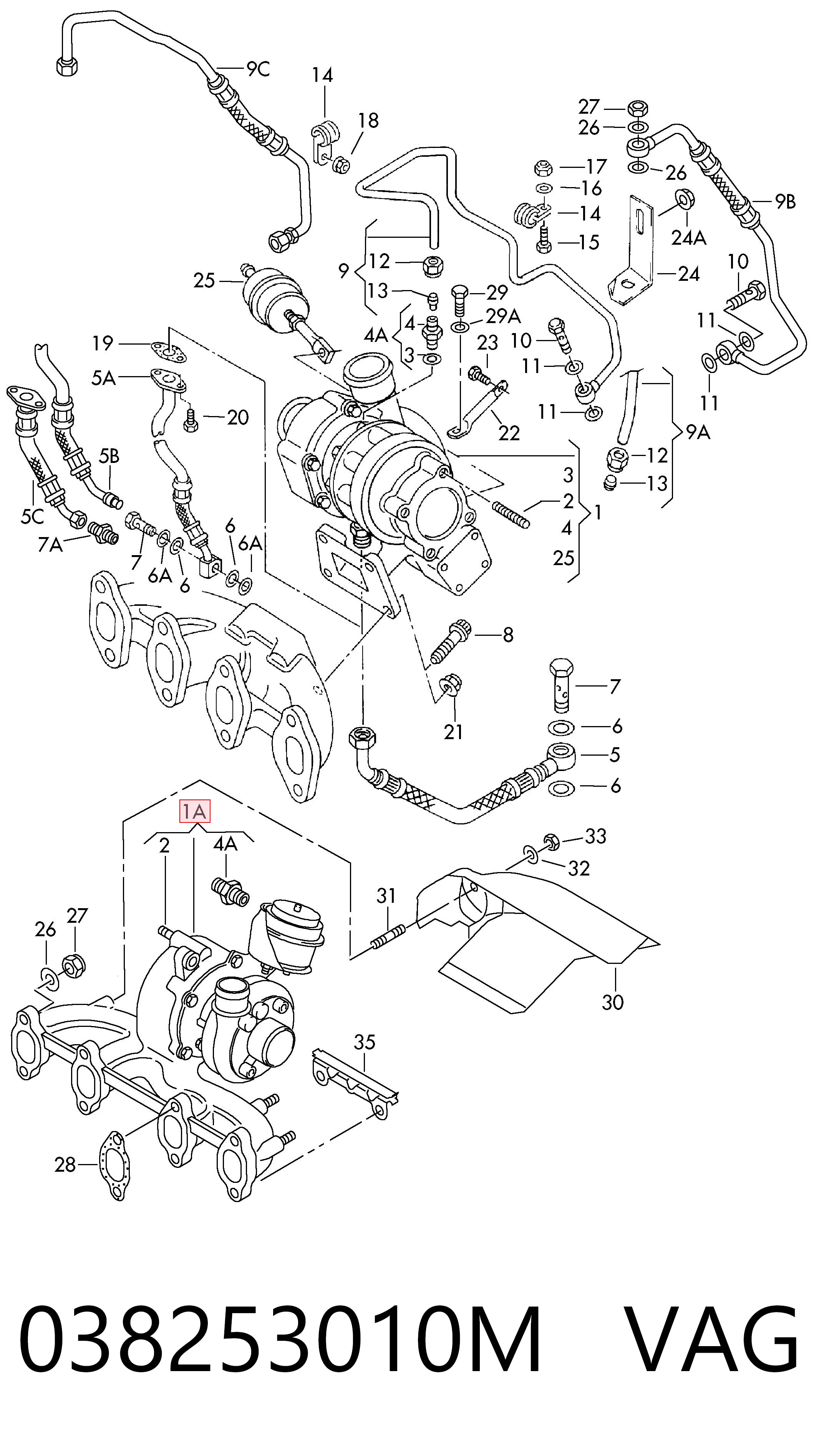 Купити 54399900019 Borg-Warner Турбіна