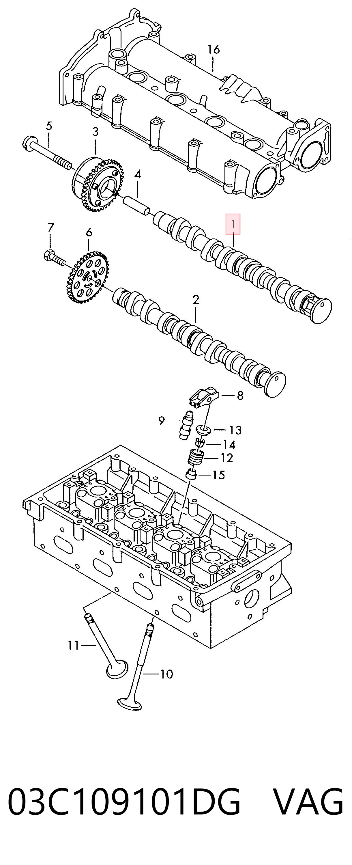 03C109101DG VAG