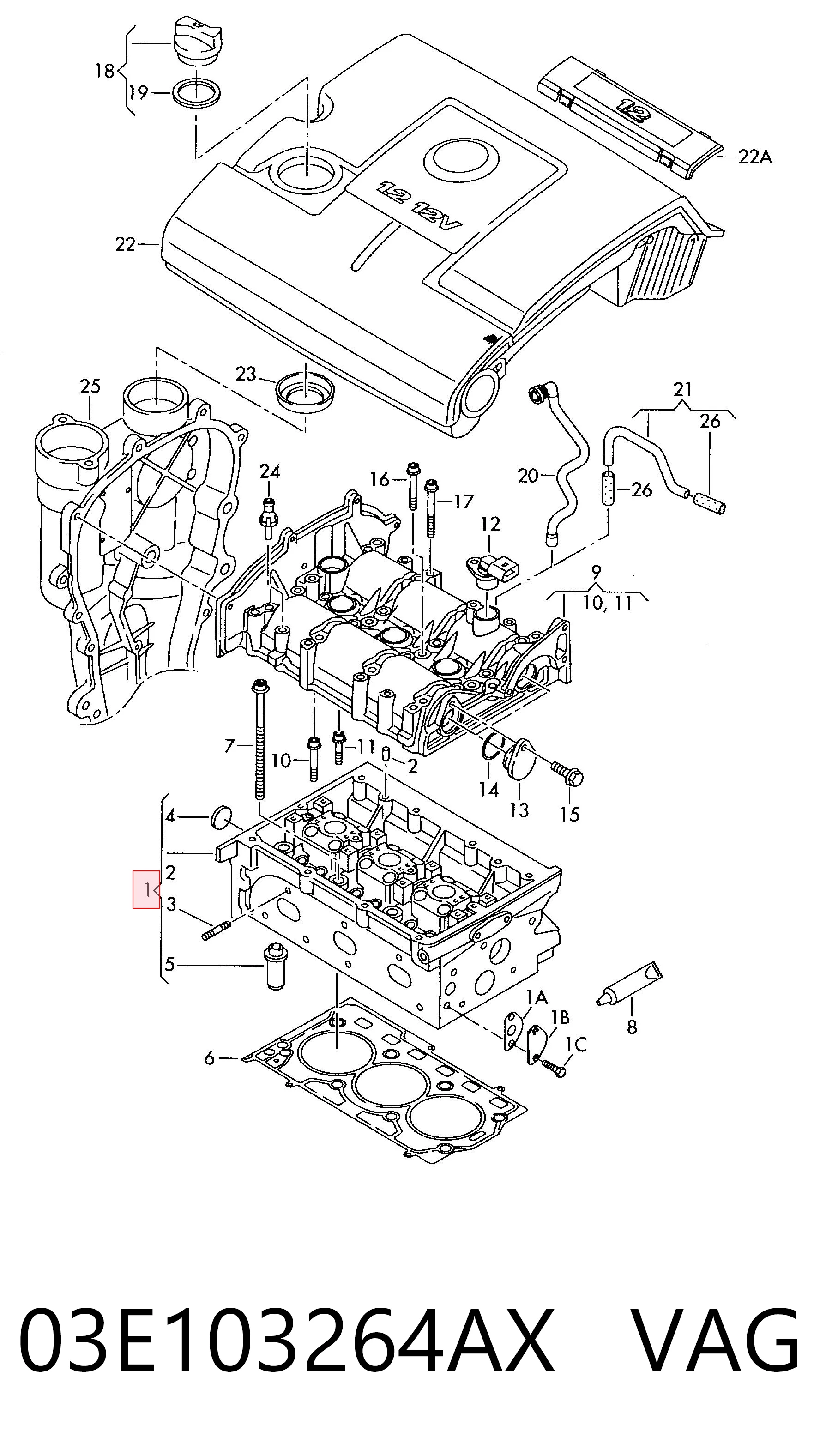 03E103264AX VAG