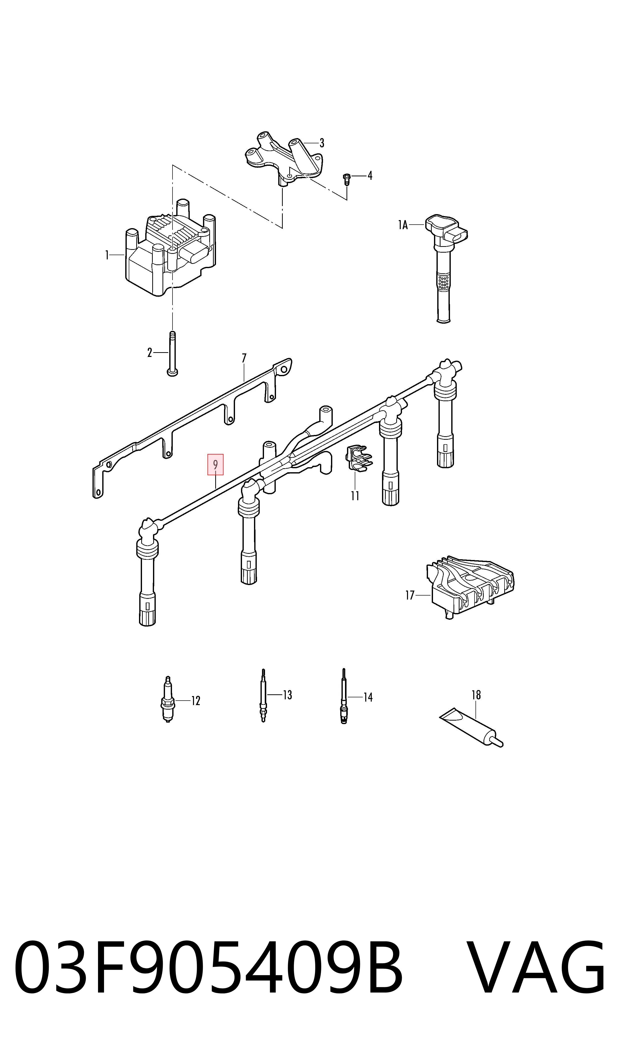 Дроти запалювання Magneti Marelli 941319170126 ціна, від 31.83 USD