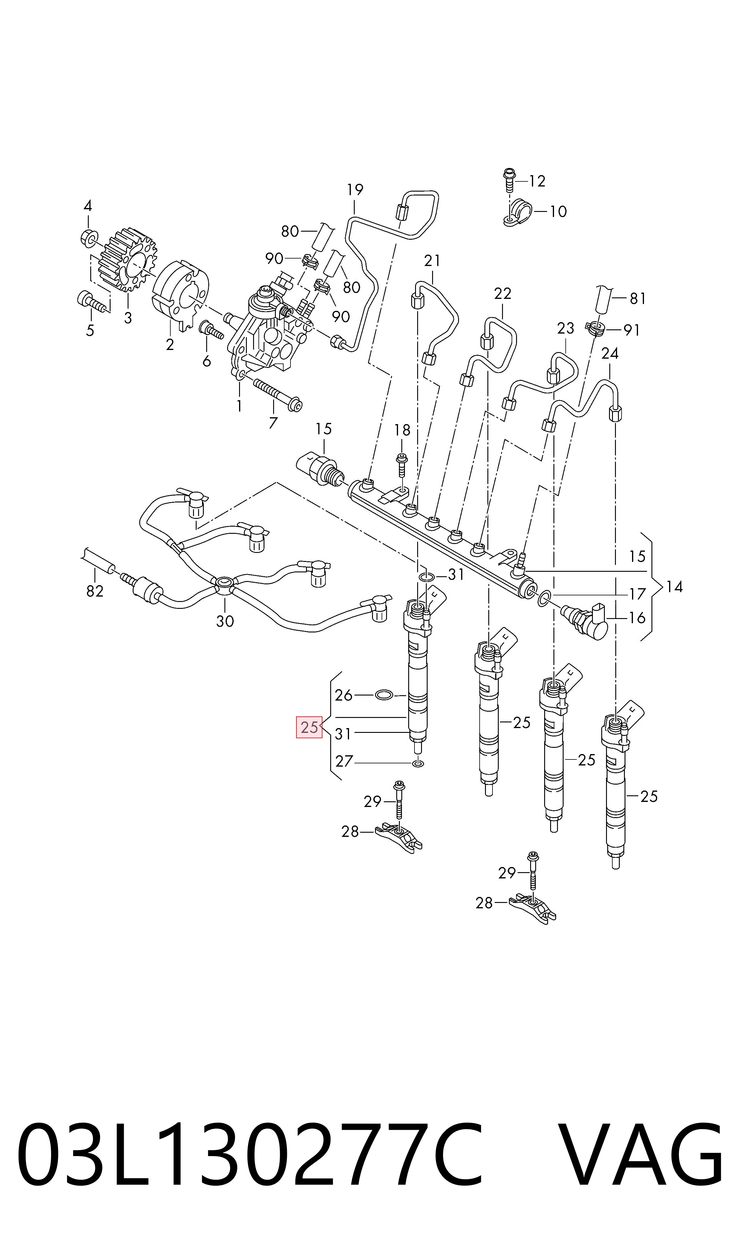 0445116034 Renault (RVI) Форсунка вприску палива