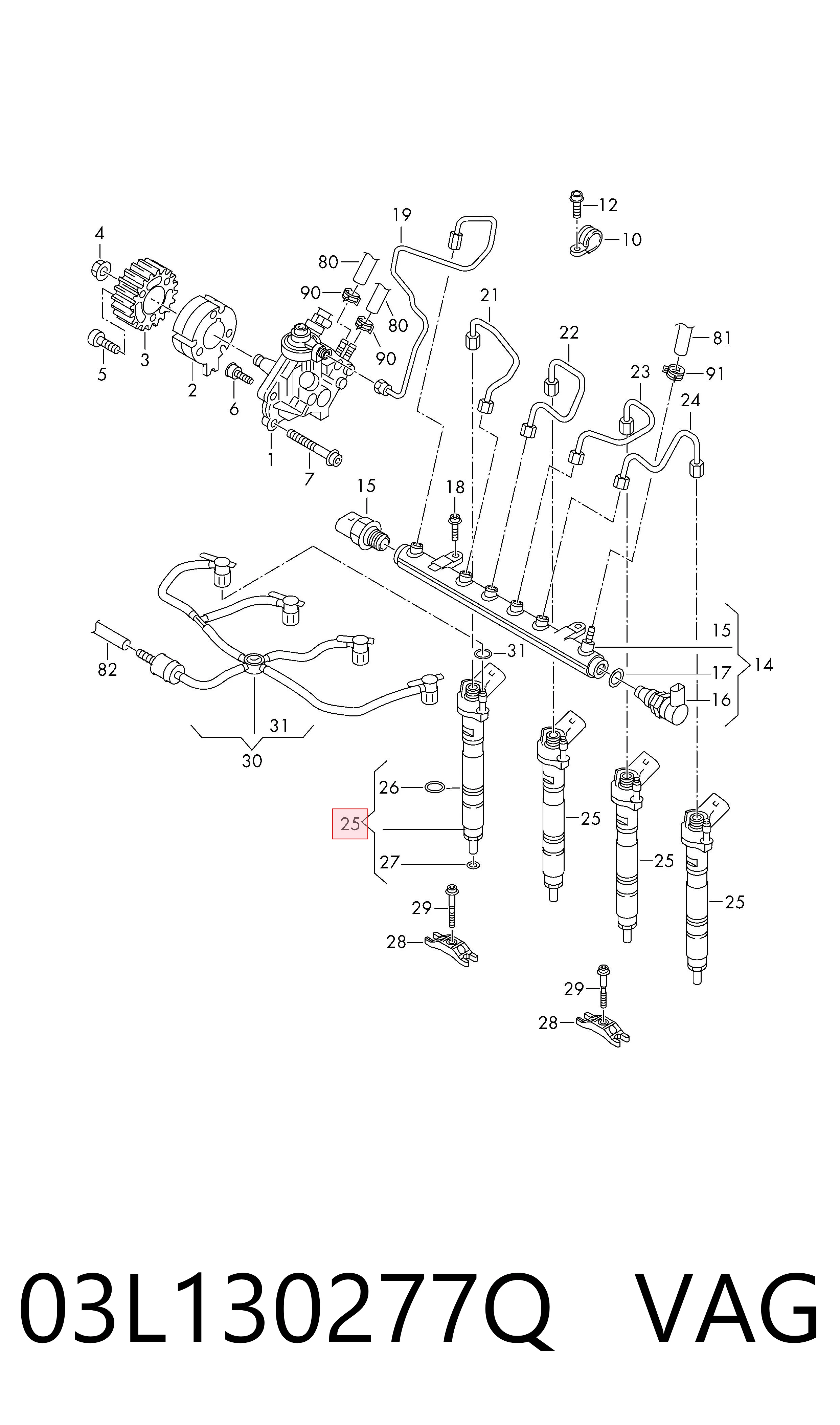 Форсунка інжектора Bosch 986435166