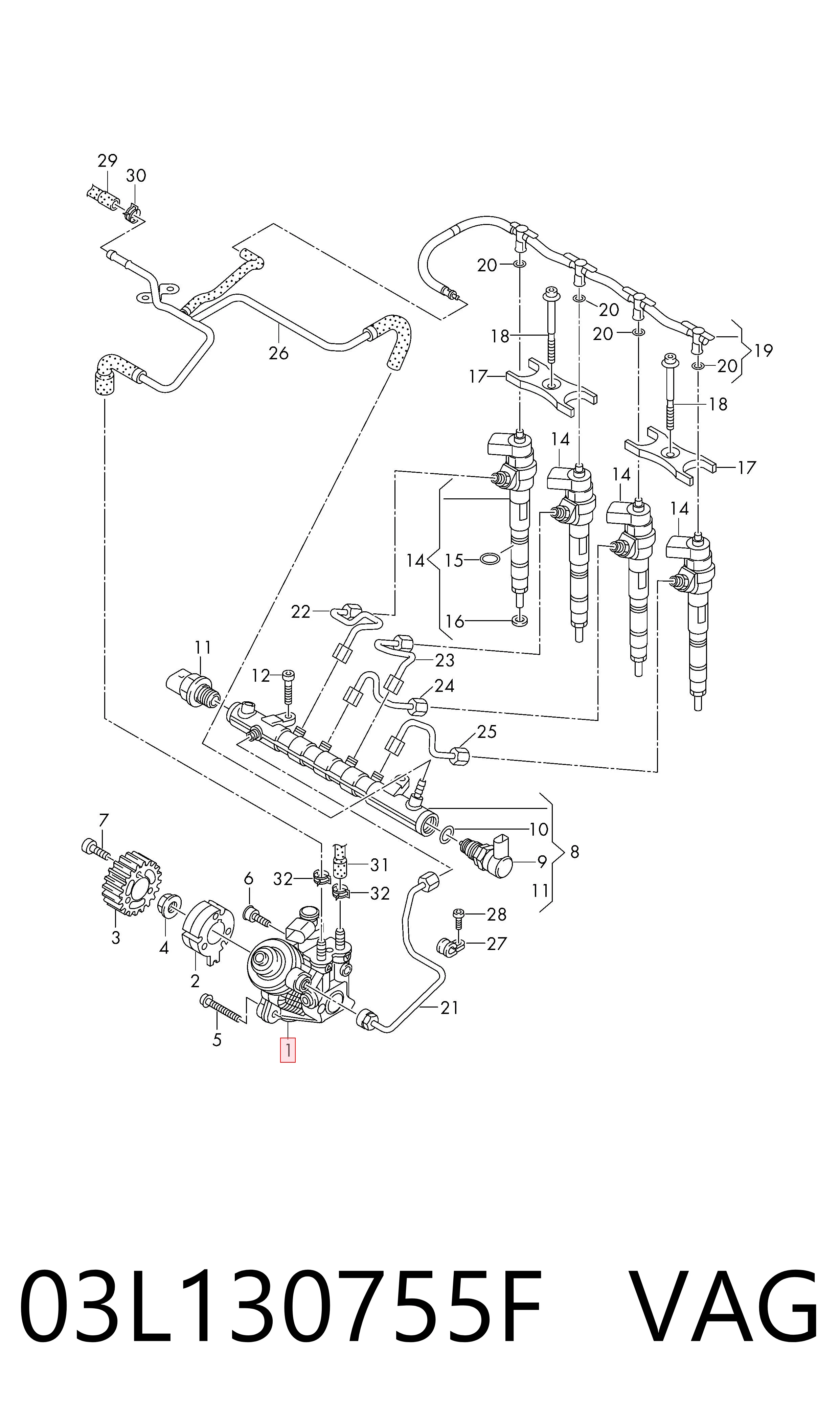 Паливний насос високого тиску 445010566 Bosch
