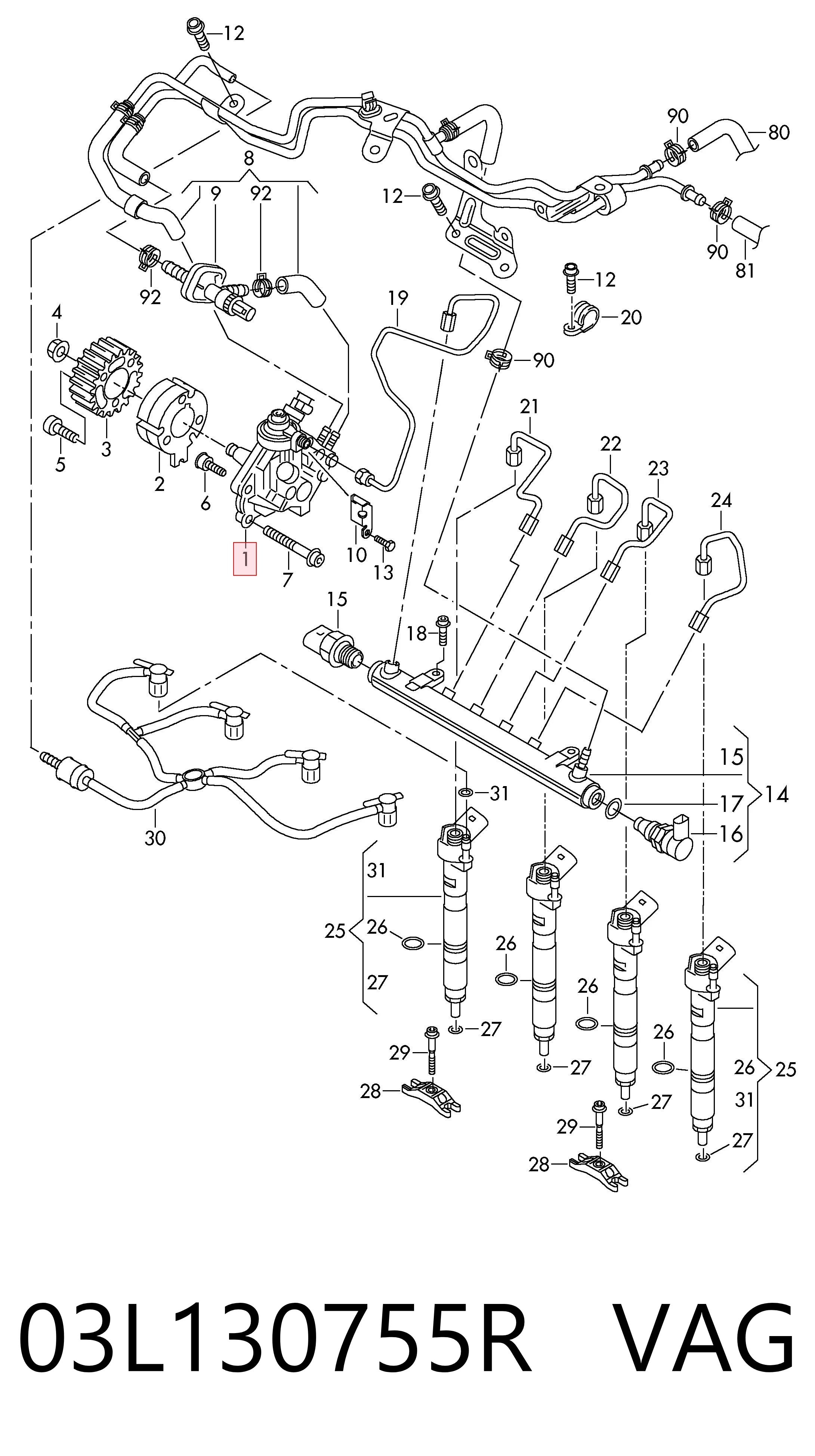 Насос паливний високого тиску Bosch 445010541 ціна, від 760.64 USD
