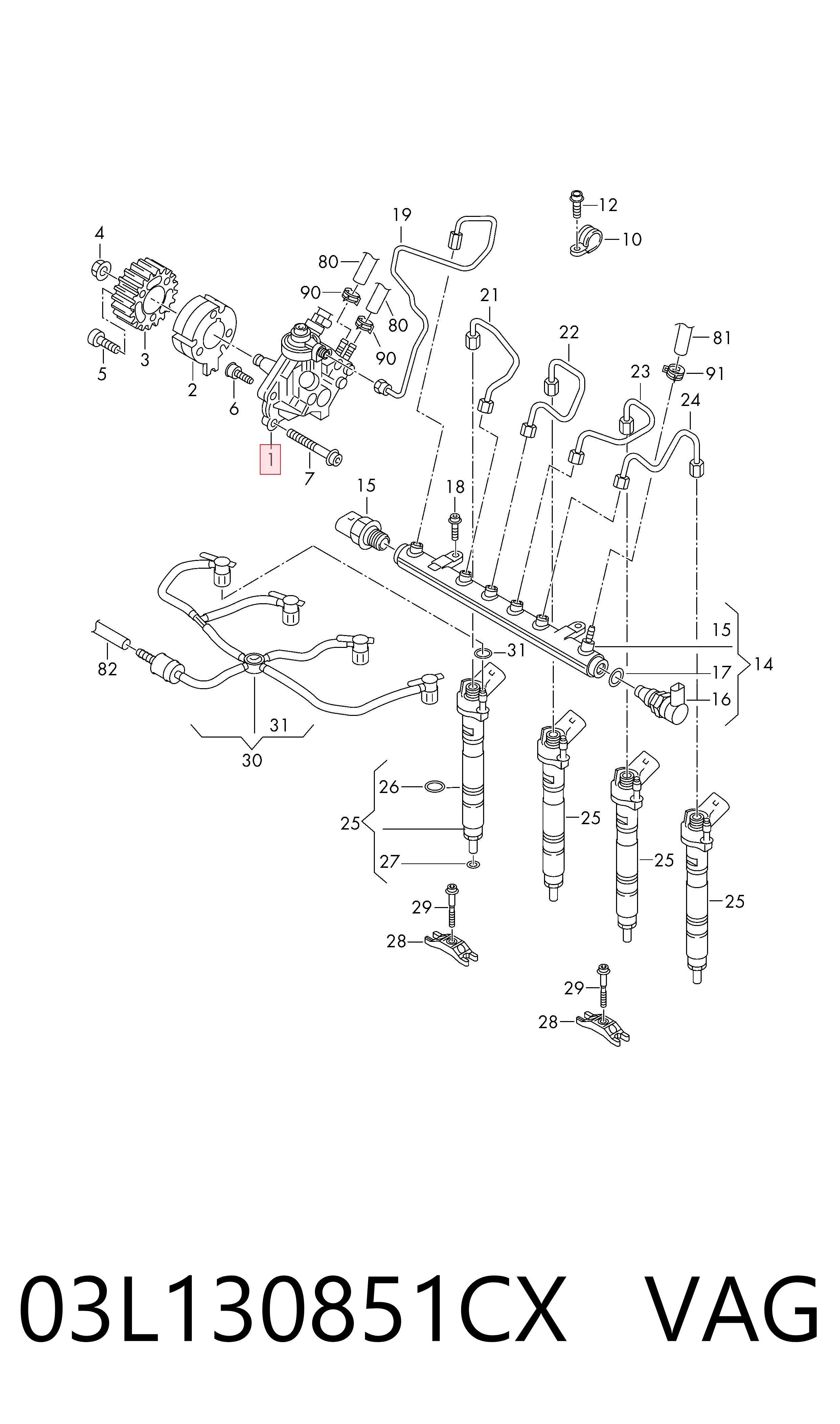 Паливний насос високого тиску 445010566 Bosch