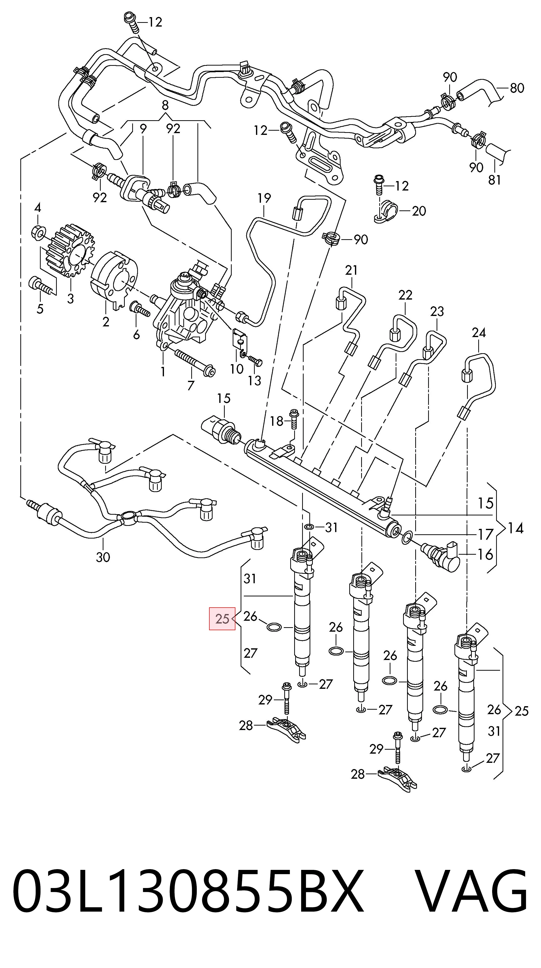 Форсунка паливна Renault (RVI) 0445116034 ціна, від 157.38 USD