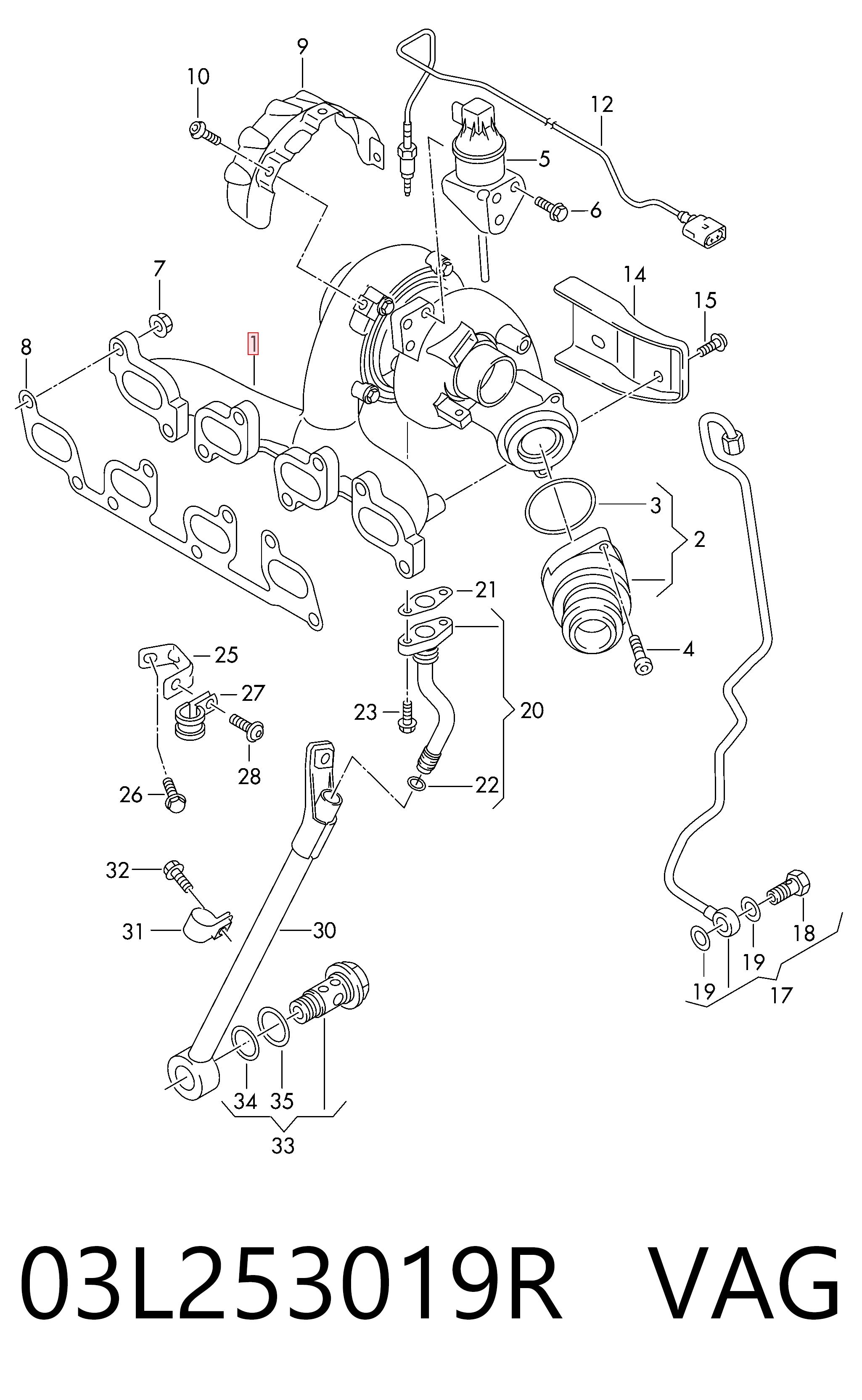 54399700040 Borg-Warner Турбонаддув