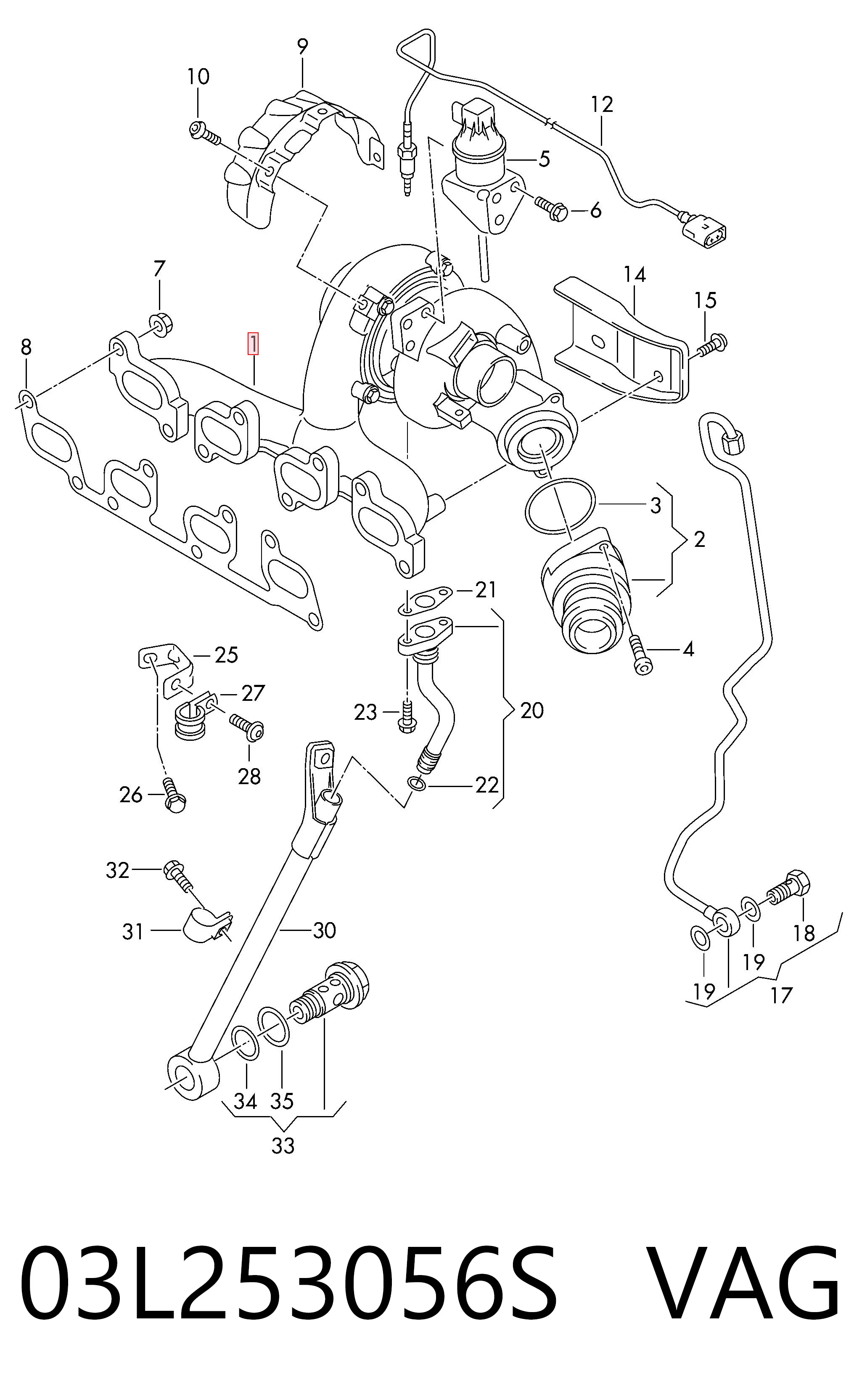 Купити 54399700040 Borg-Warner Турбіна