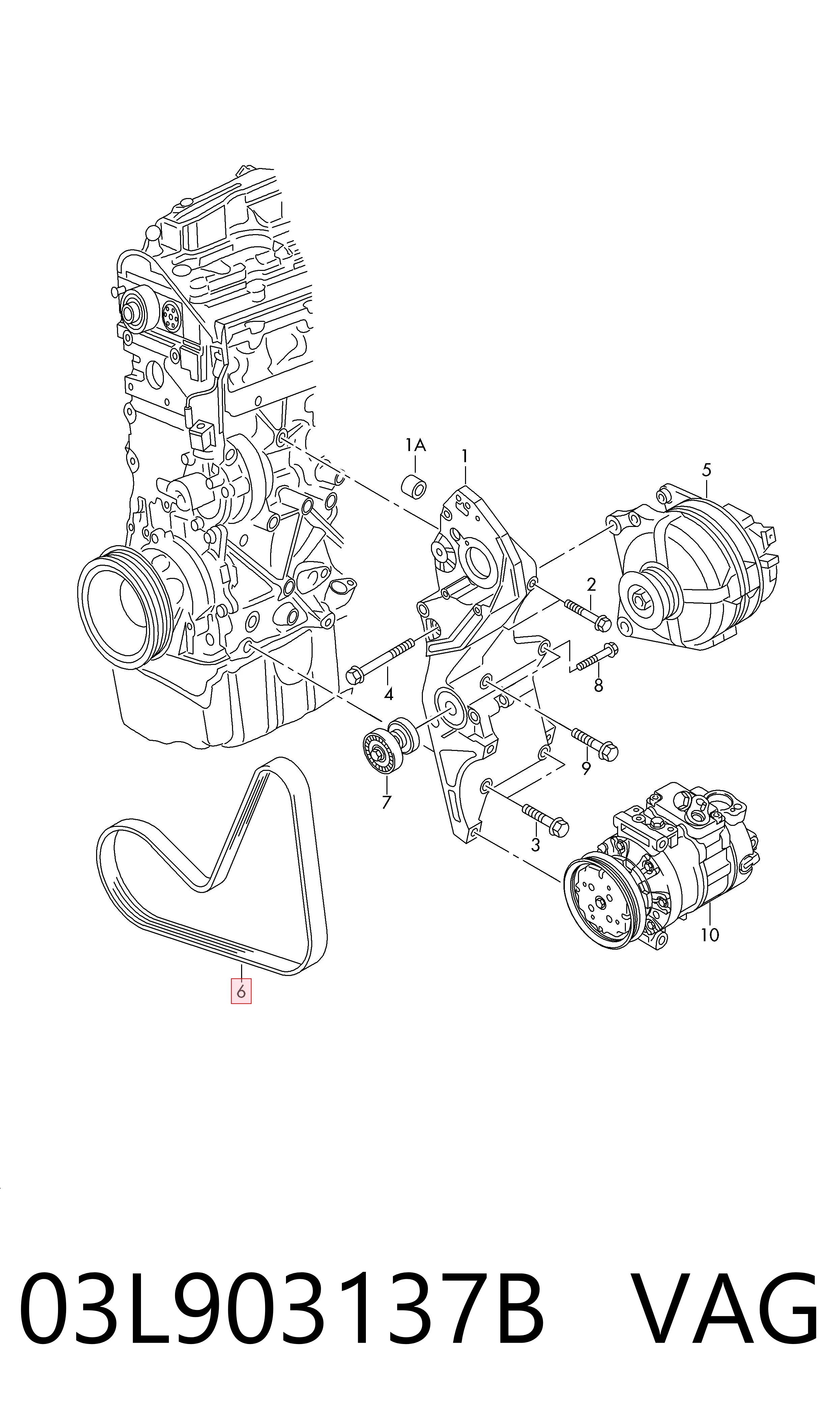 Купити Двигун Skoda Fabia II 5J5, 545
