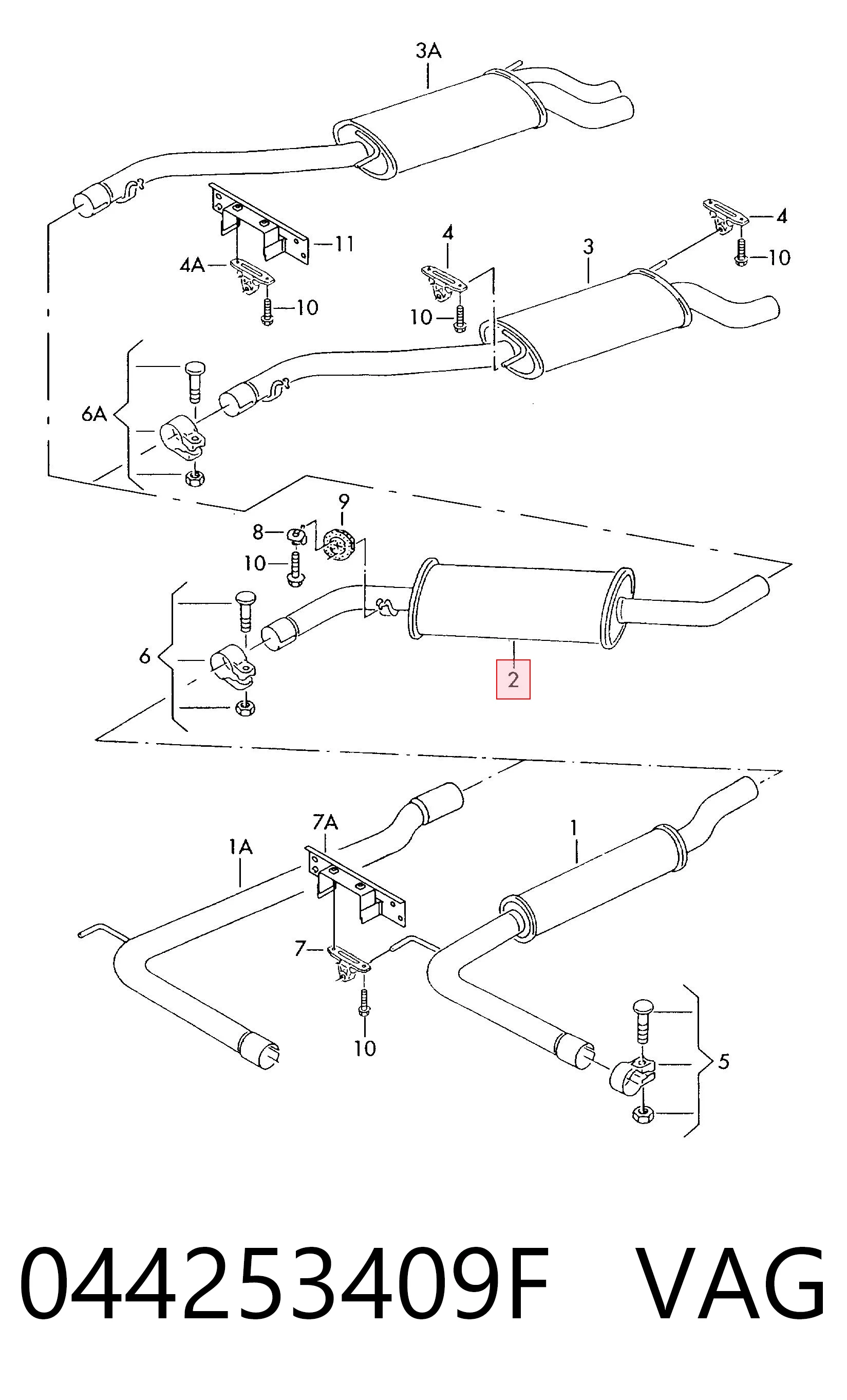 Глушник Polmostrow FP9558G21 ціна, від 53.98 USD