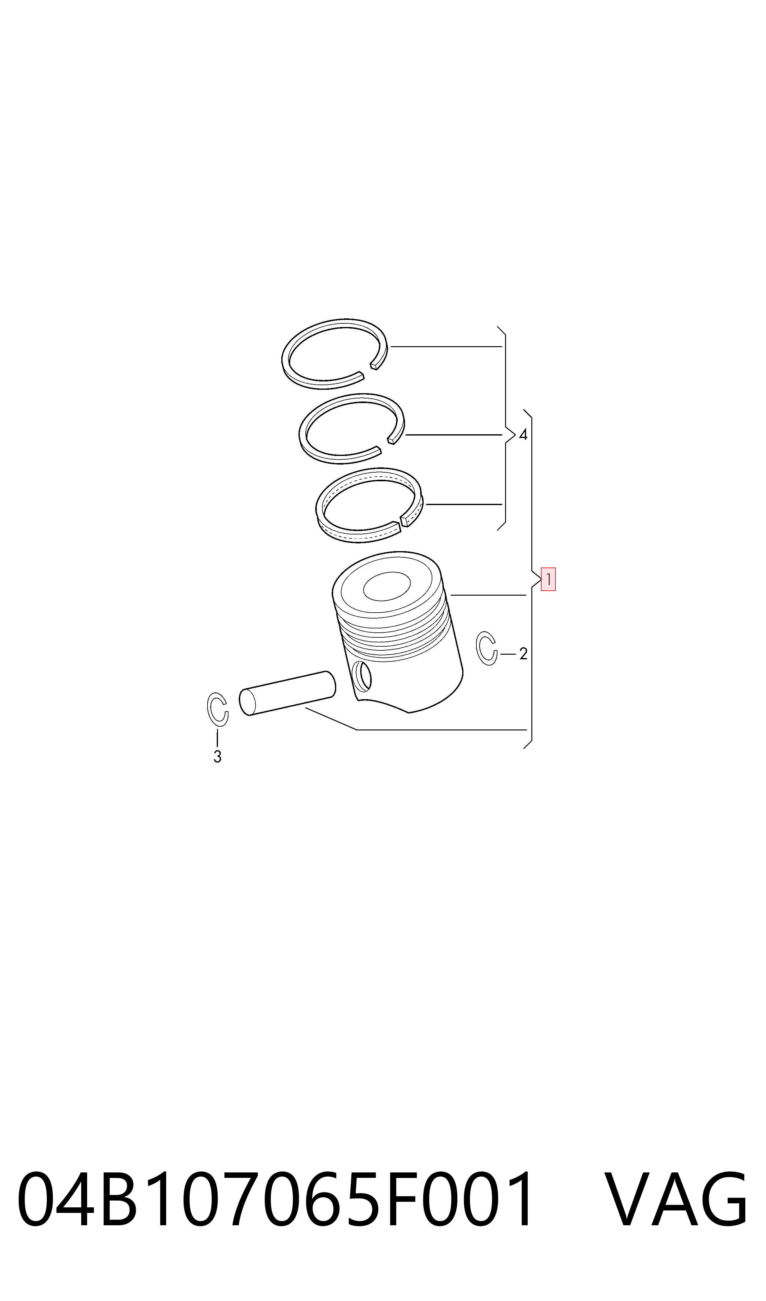 04B107065F001 VAG