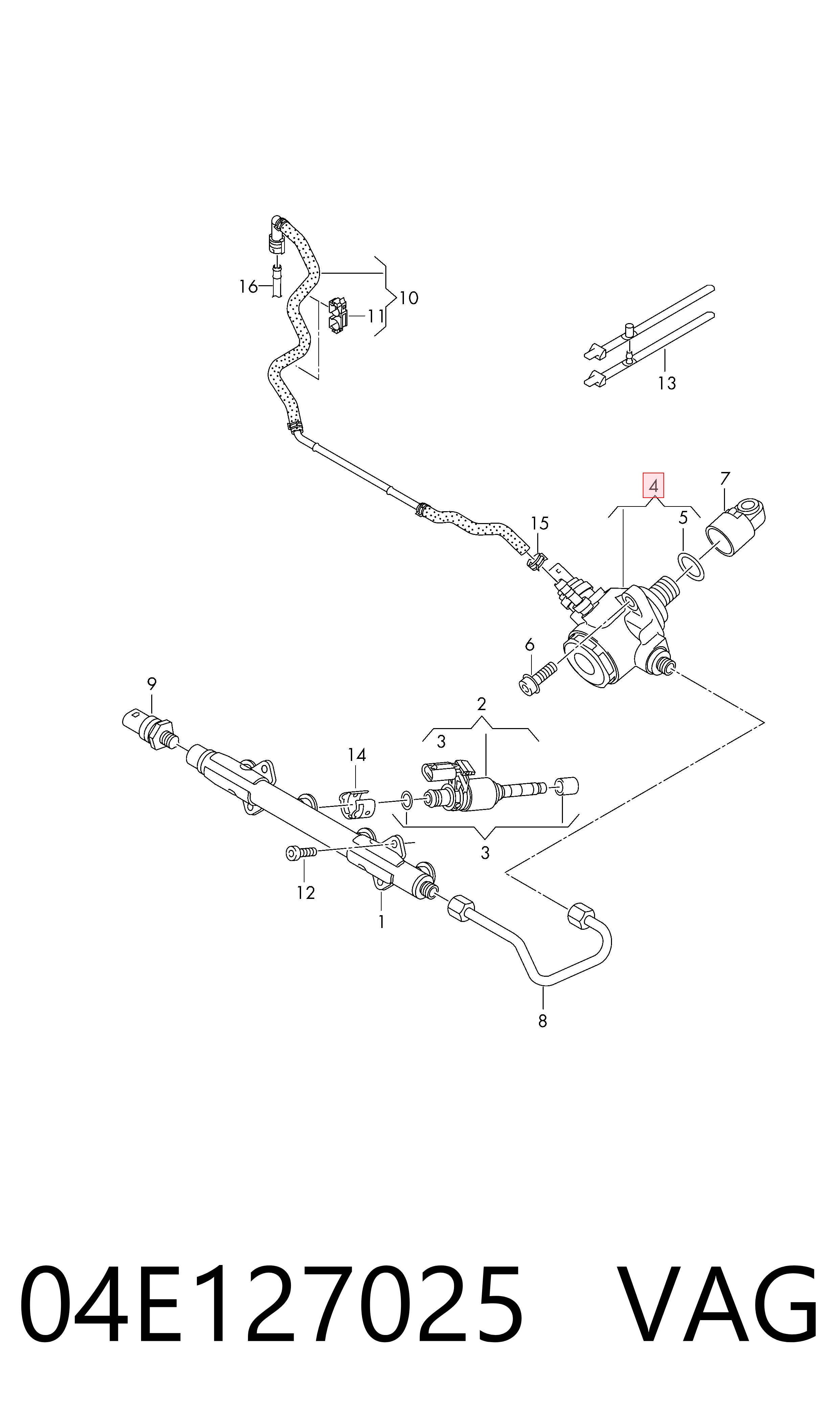 Купити EBY420145A1427 Glossyautoparts Насос паливний високого тиску (ПНВТ) - DIESEL