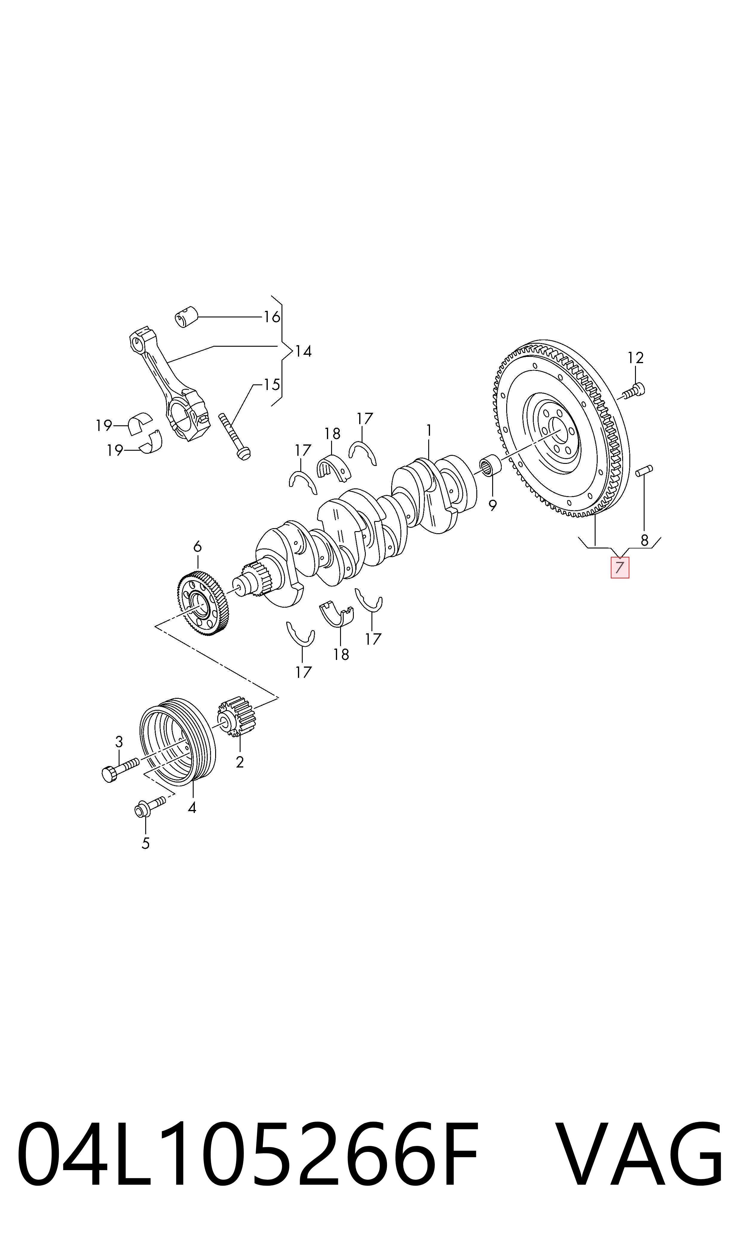 Маховик 2294002426 Sachs