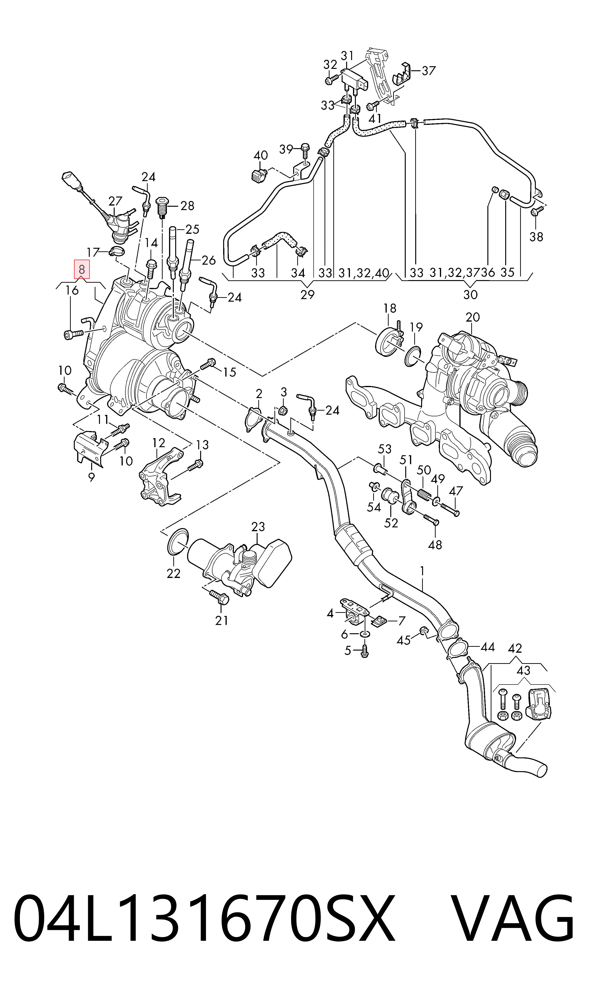 Фільтр ДПФ на Audi A6 C7 4G2, 4GC