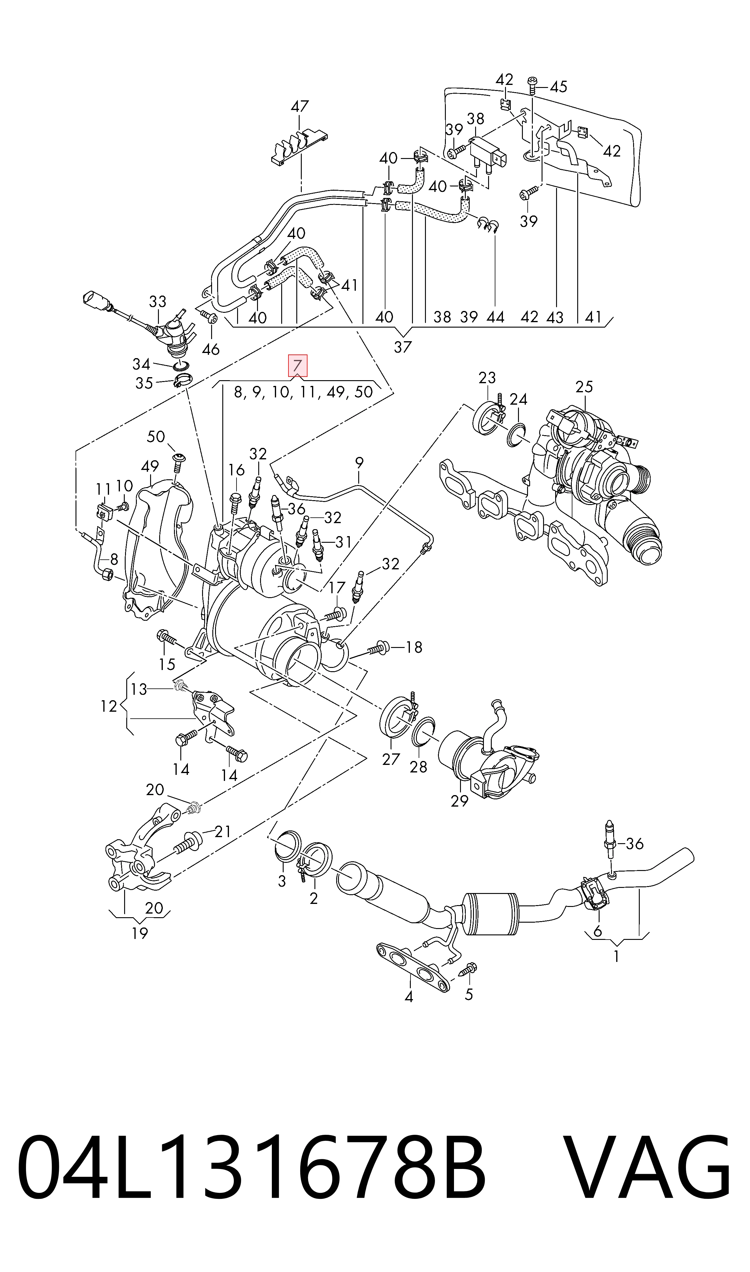 Фільтр ДПФ на Volkswagen Polo VI AW1, BZ1, AE1